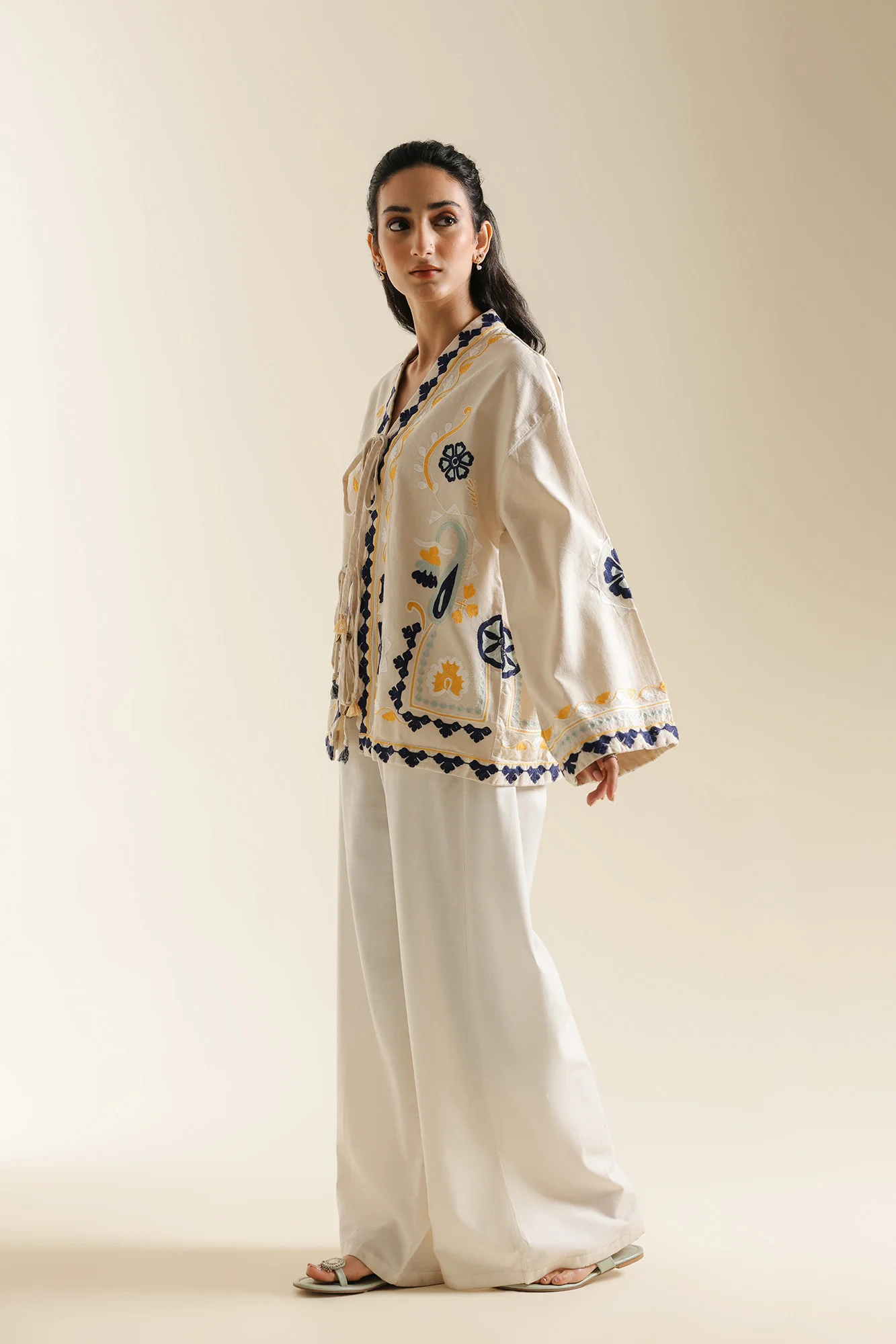 EMBROIDERED KIMONO (E0671/119/002) - Image 3