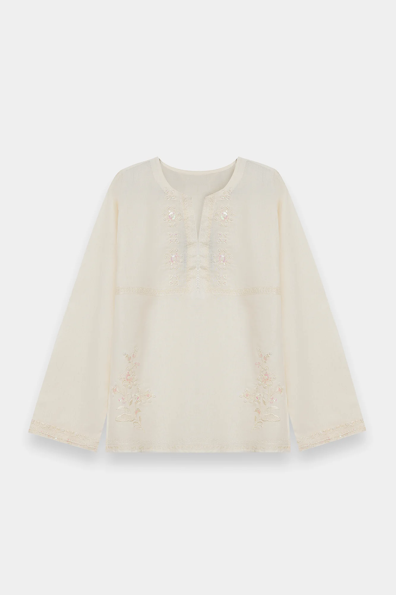 EMBROIDERED TOP (E0808/119/002)