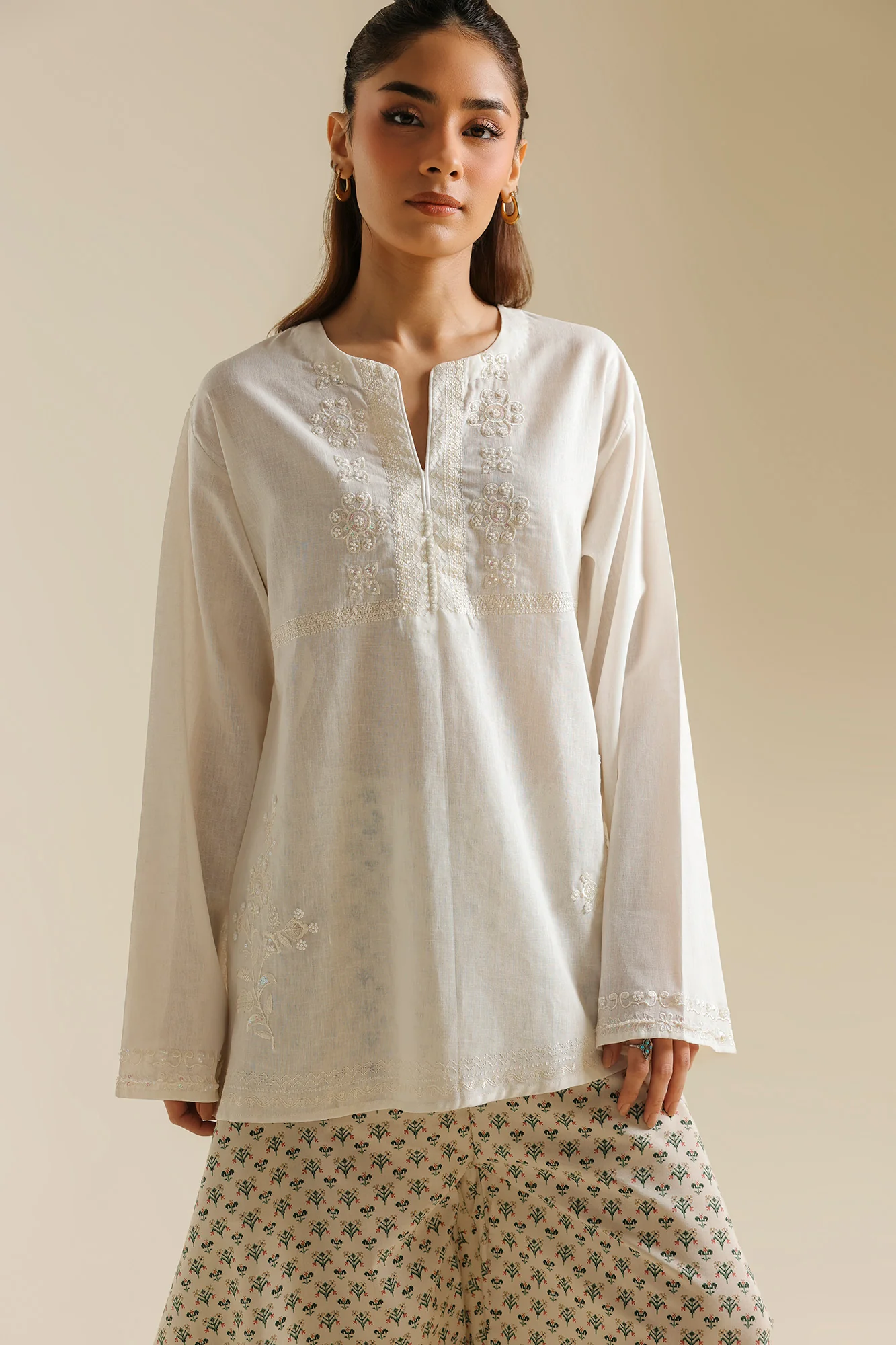 EMBROIDERED TOP (E0808/119/002) - Image 5