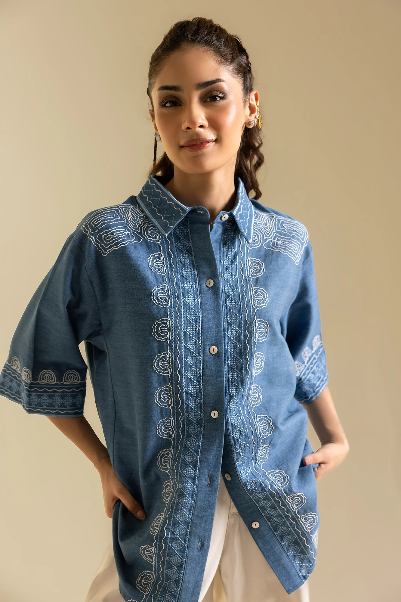 EMBROIDERED KURTI (S1E0467/119/620) - Image 2
