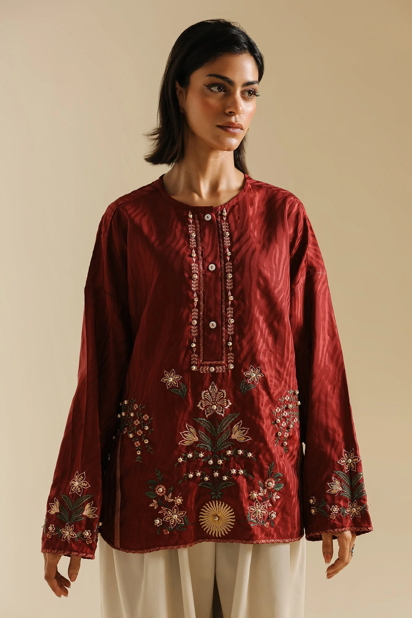 EMBROIDERED SHIRT (E0741/119/305) - Image 5