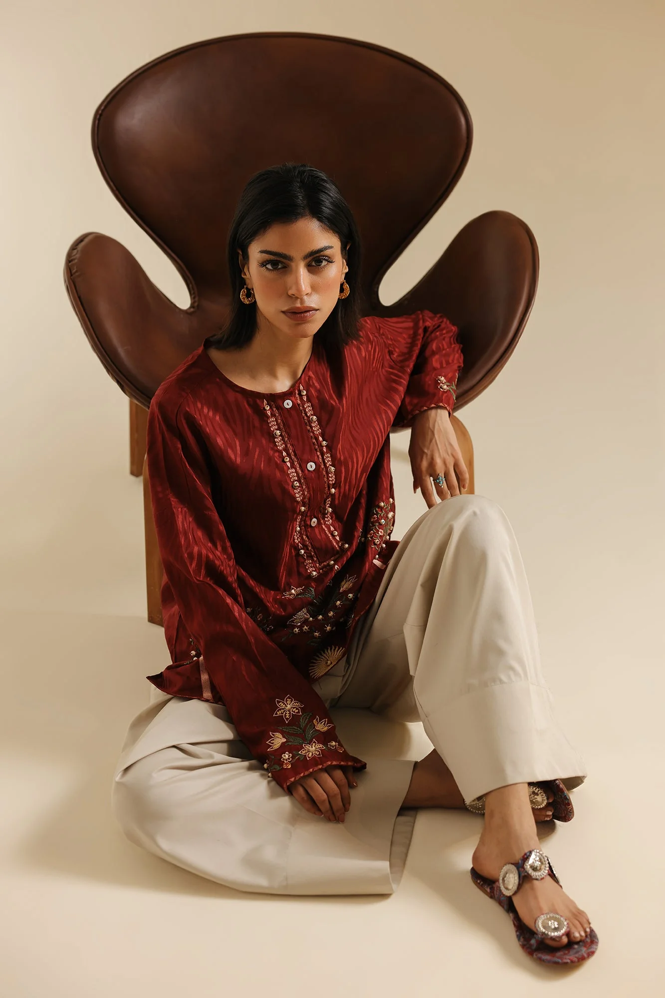 EMBROIDERED SHIRT (E0741/119/305) - Image 7
