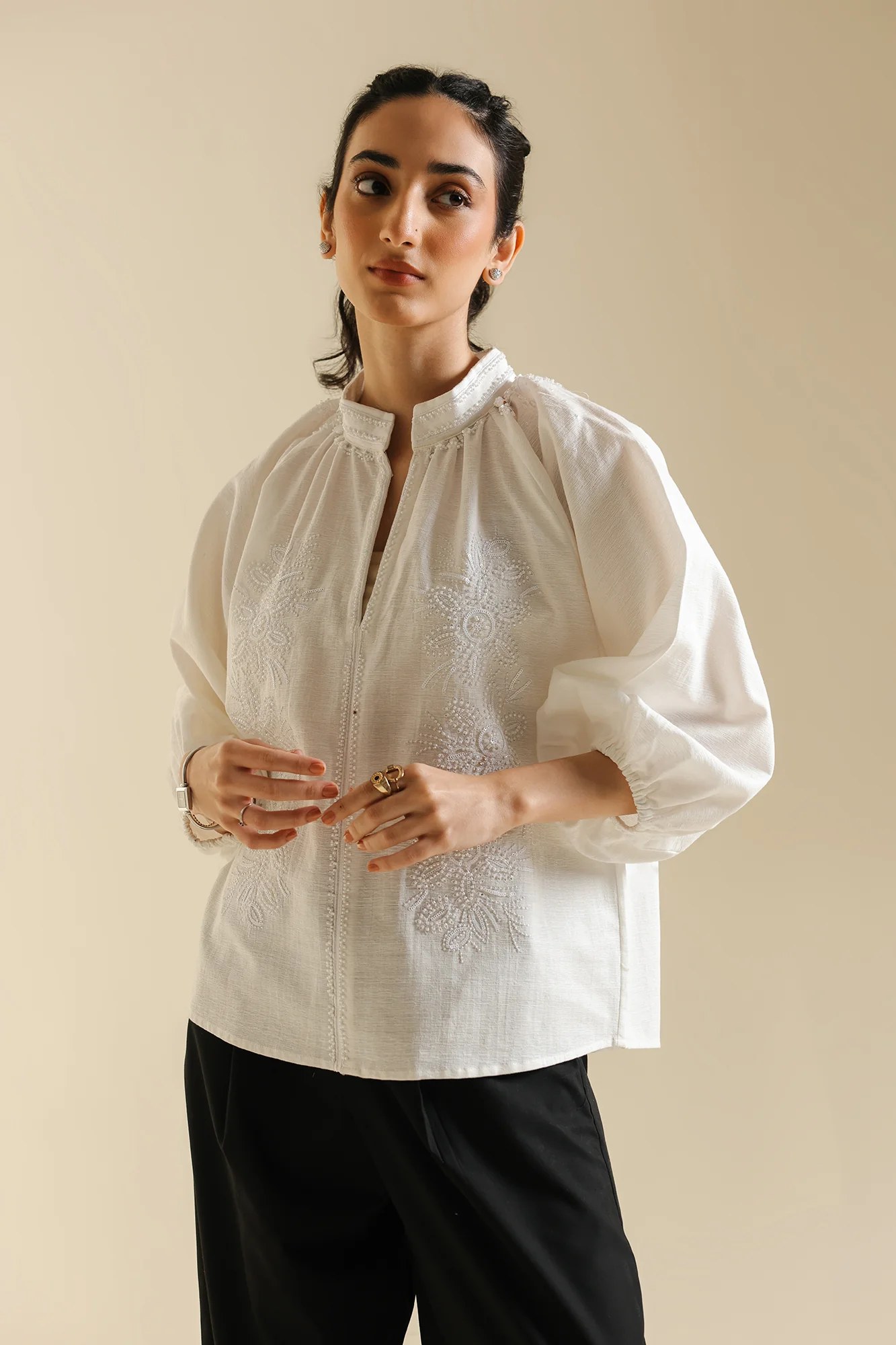 EMBROIDERED TOP (E0627/119/001) - Image 5