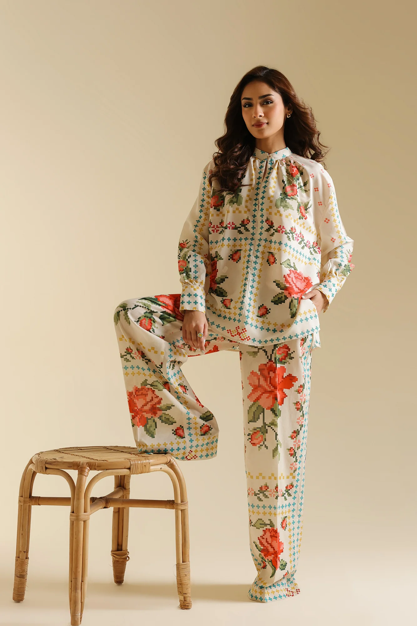PRINTED SUIT (S2E0500/119/002)