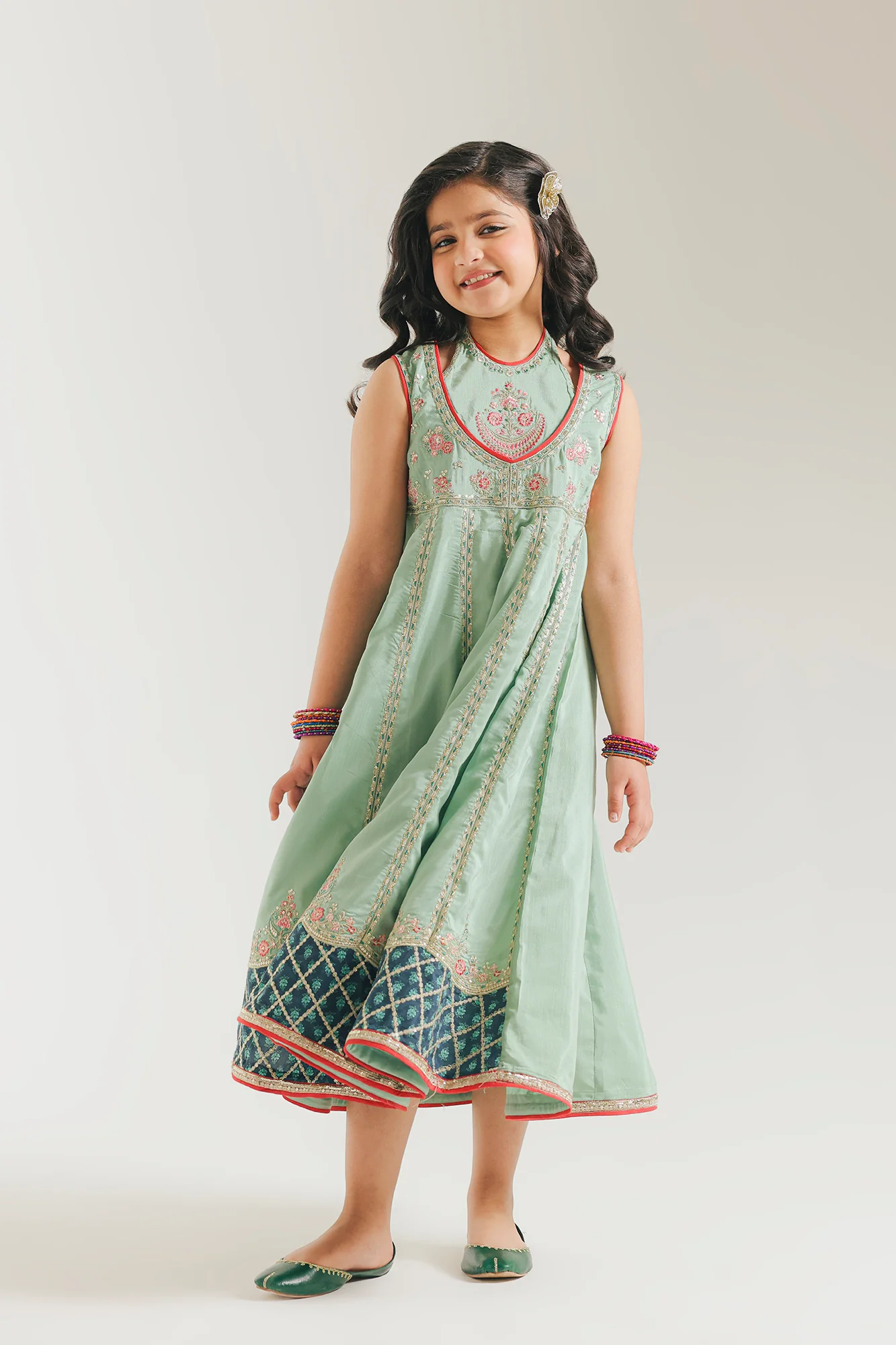 EMBROIDERED DRESS (E0909/404/714 E0909/304/714)