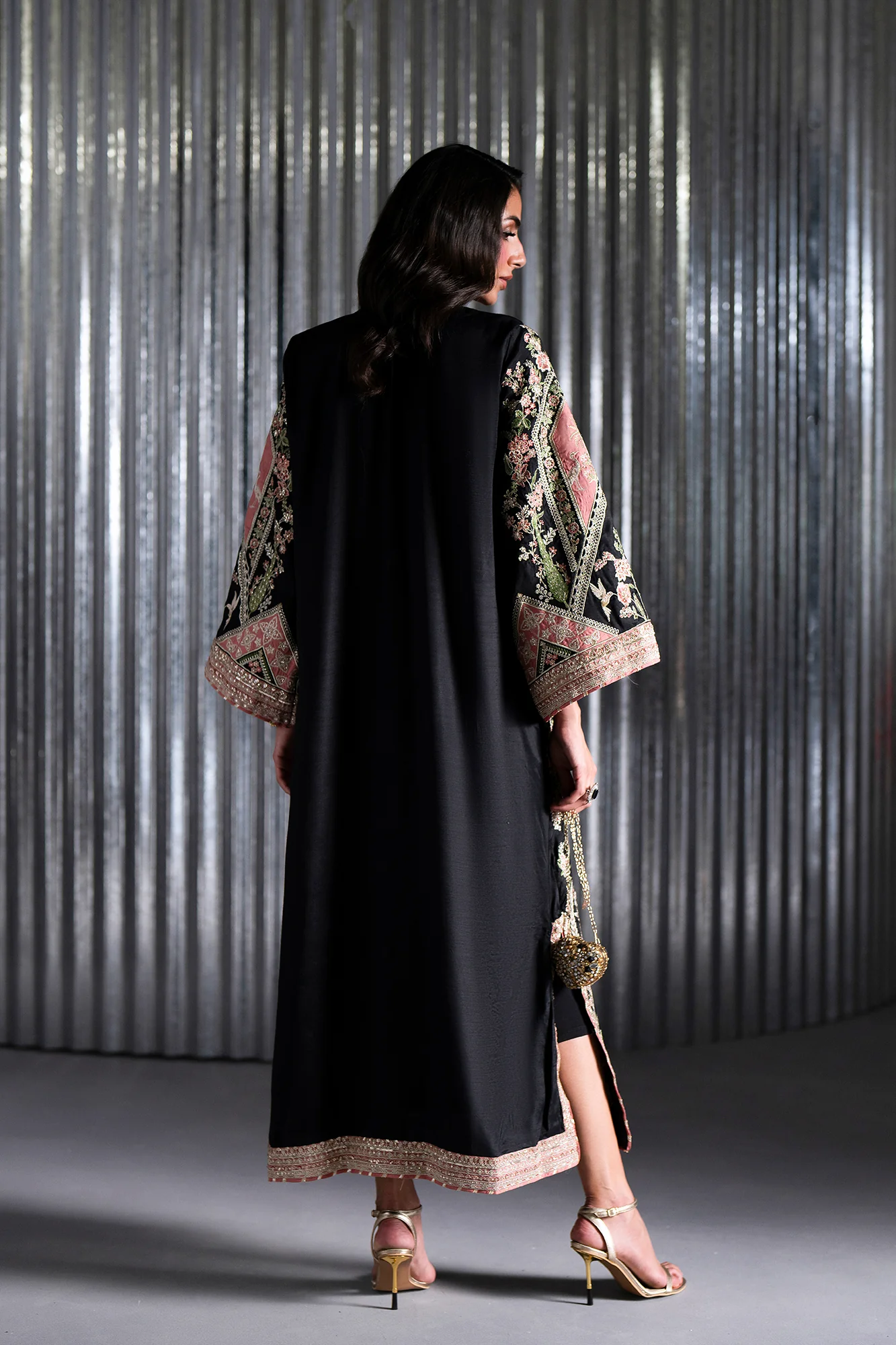 EMBROIDERED KAFTAN (E1135/104/902) - Image 4