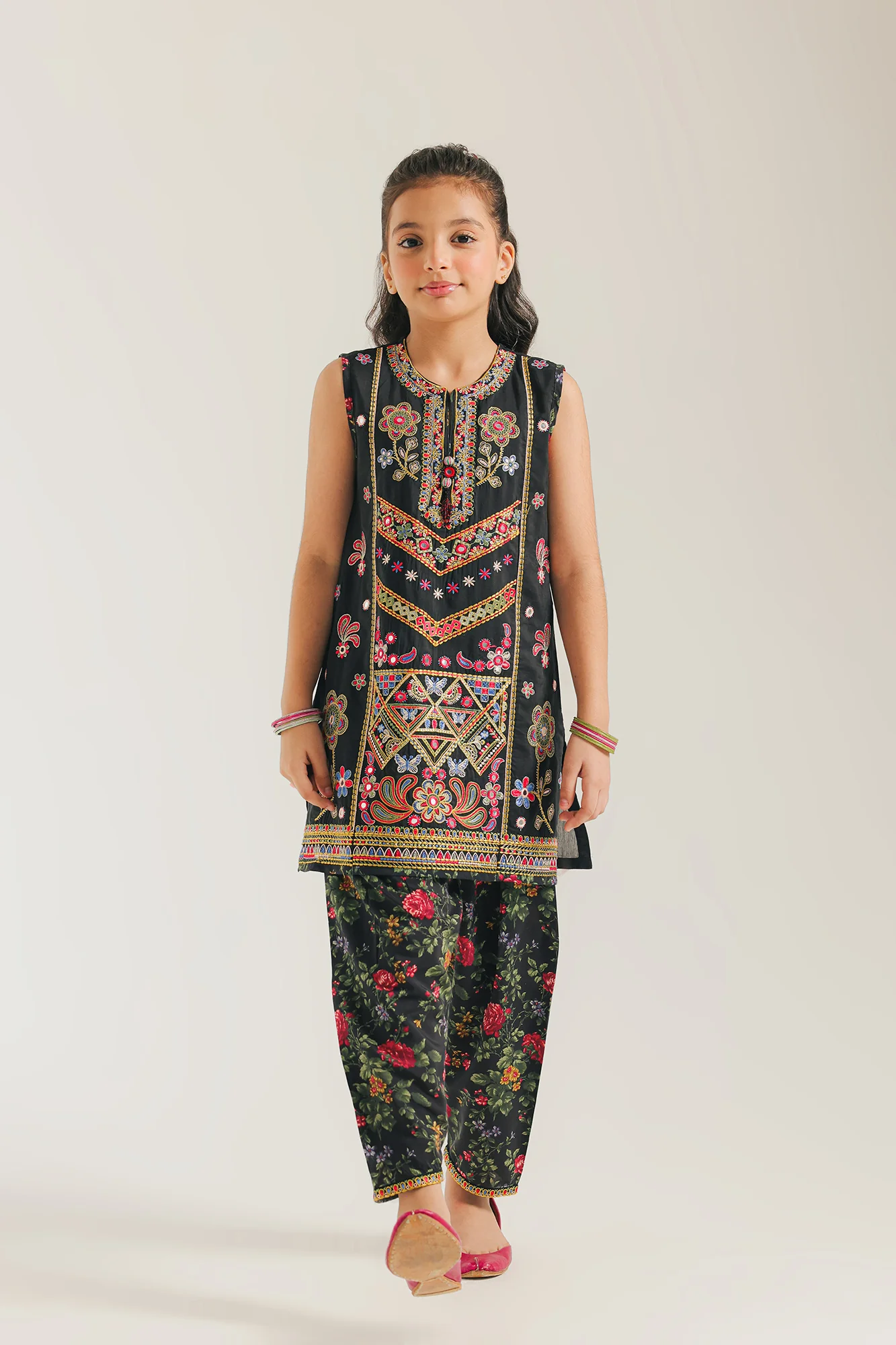 EMBROIDERED SUIT (E0864/404/902) - Image 2