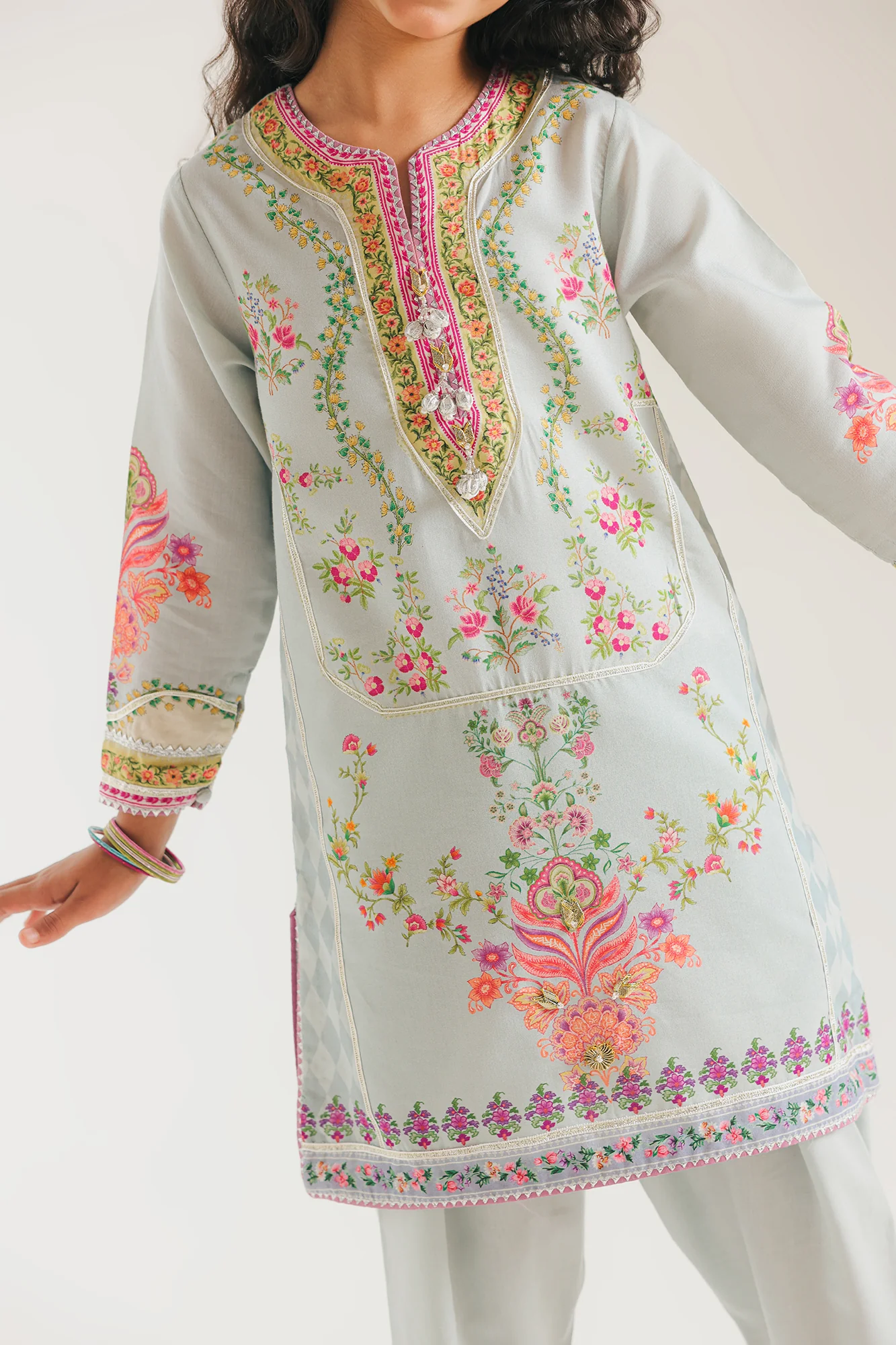 EMBROIDERED SUIT (E0933/404/914 E0933/304/914) - Image 7