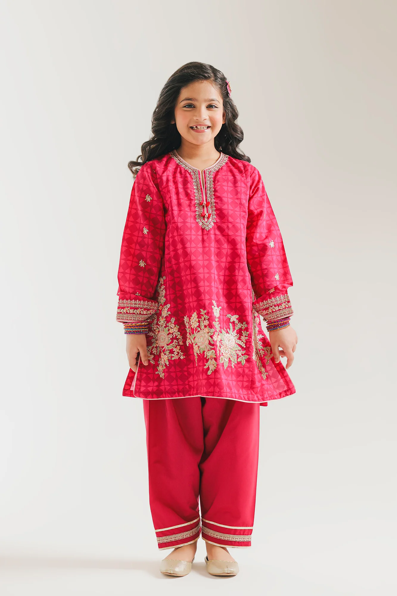 EMBROIDERED SUIT (E0938/404/406 E0938/304/406) - Image 2