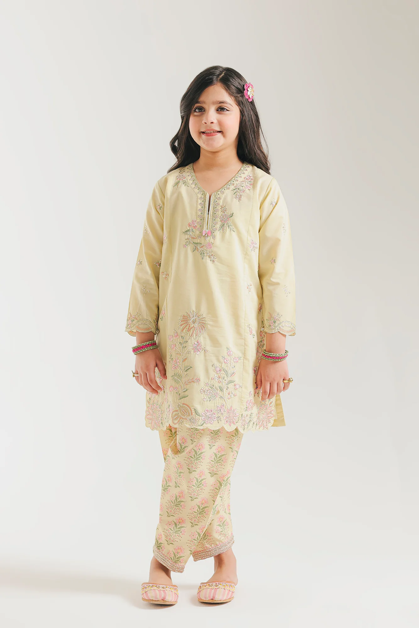 EMBROIDERED SUIT (E0941/404/126 E0941/304/126)
