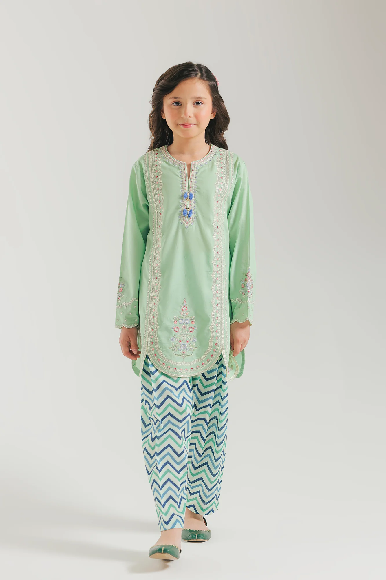 EMBROIDERED SUIT (E0965/404/126 E0965/304/126) - Image 3
