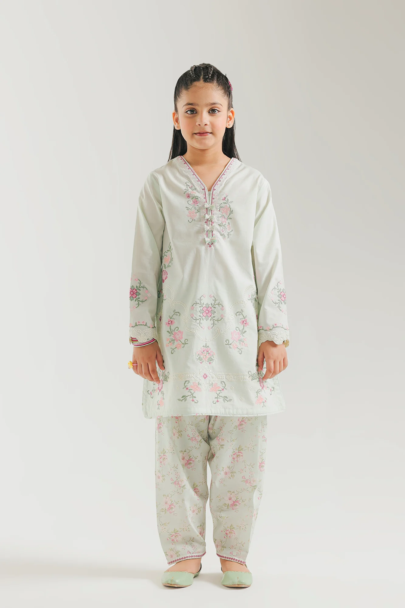 EMBROIDERED SUIT (E0971/404/722 E0971/304/722) - Image 2