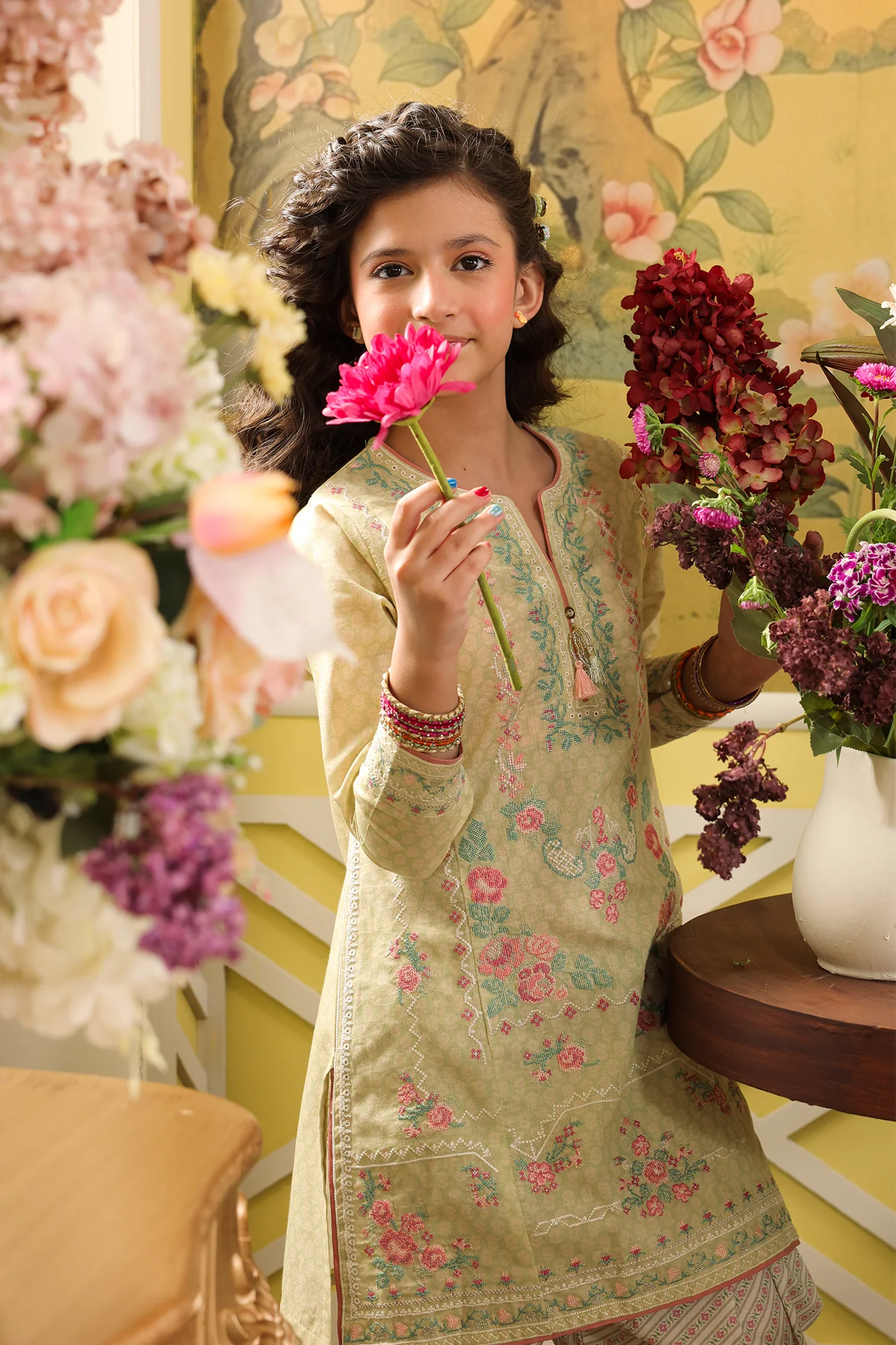 EMBROIDERED SUIT (E0976/404/130 E0976/304/130) - Image 2