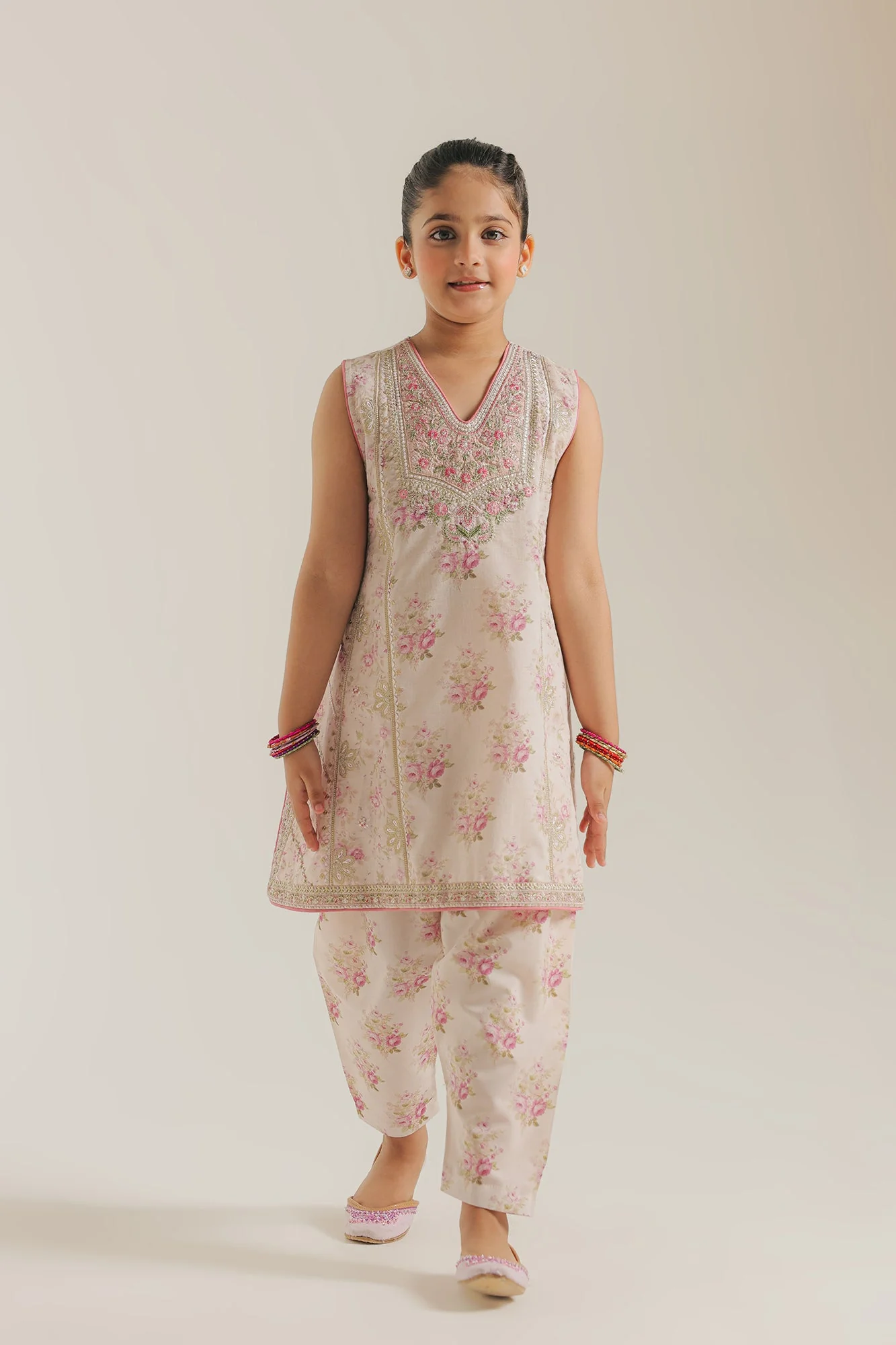 EMBROIDERED SUIT (E0977/404/328 E0977/304/328) - Image 2