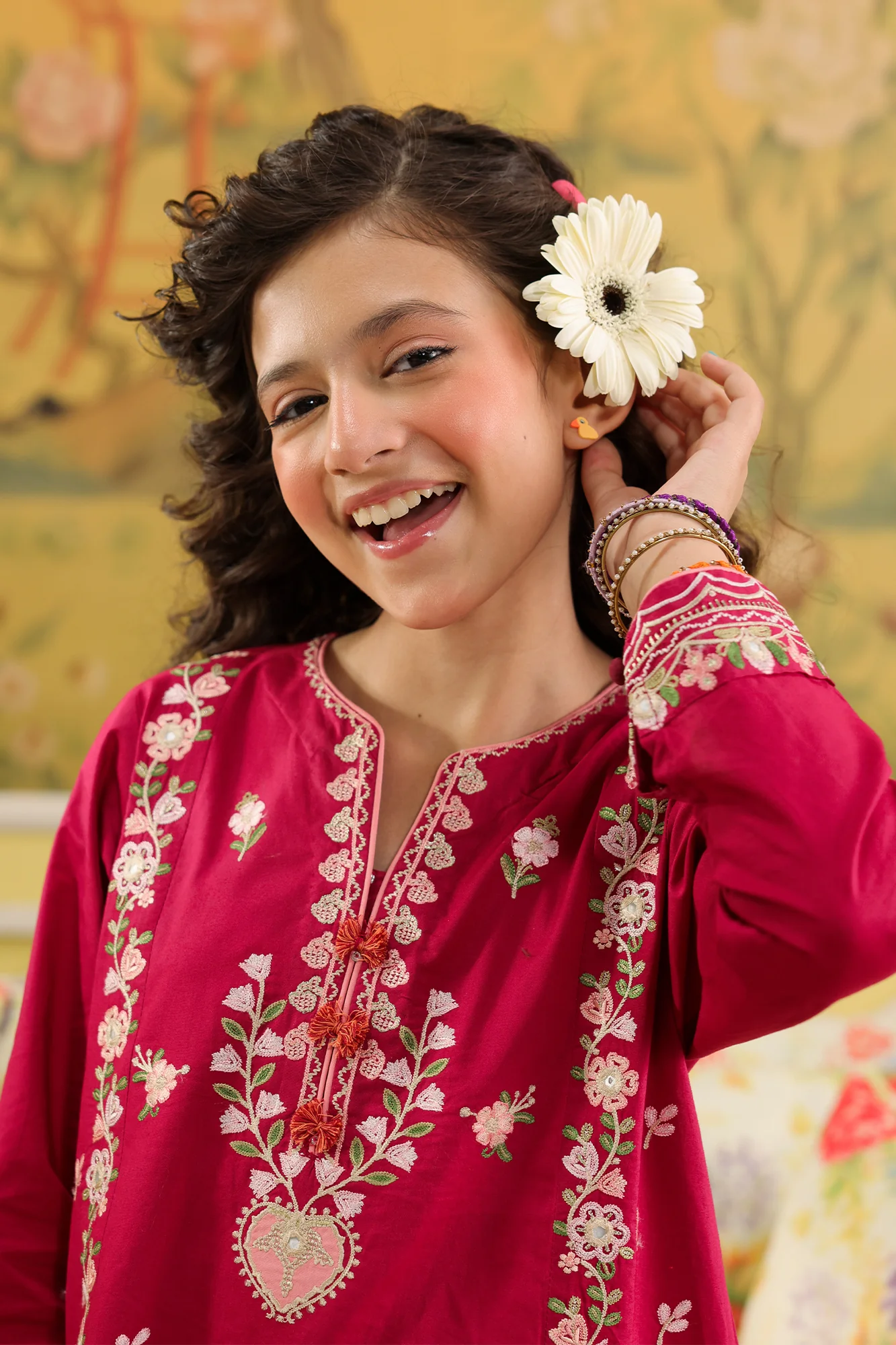 EMBROIDERED SUIT (E0985/404/525 E0985/304/525) - Image 4