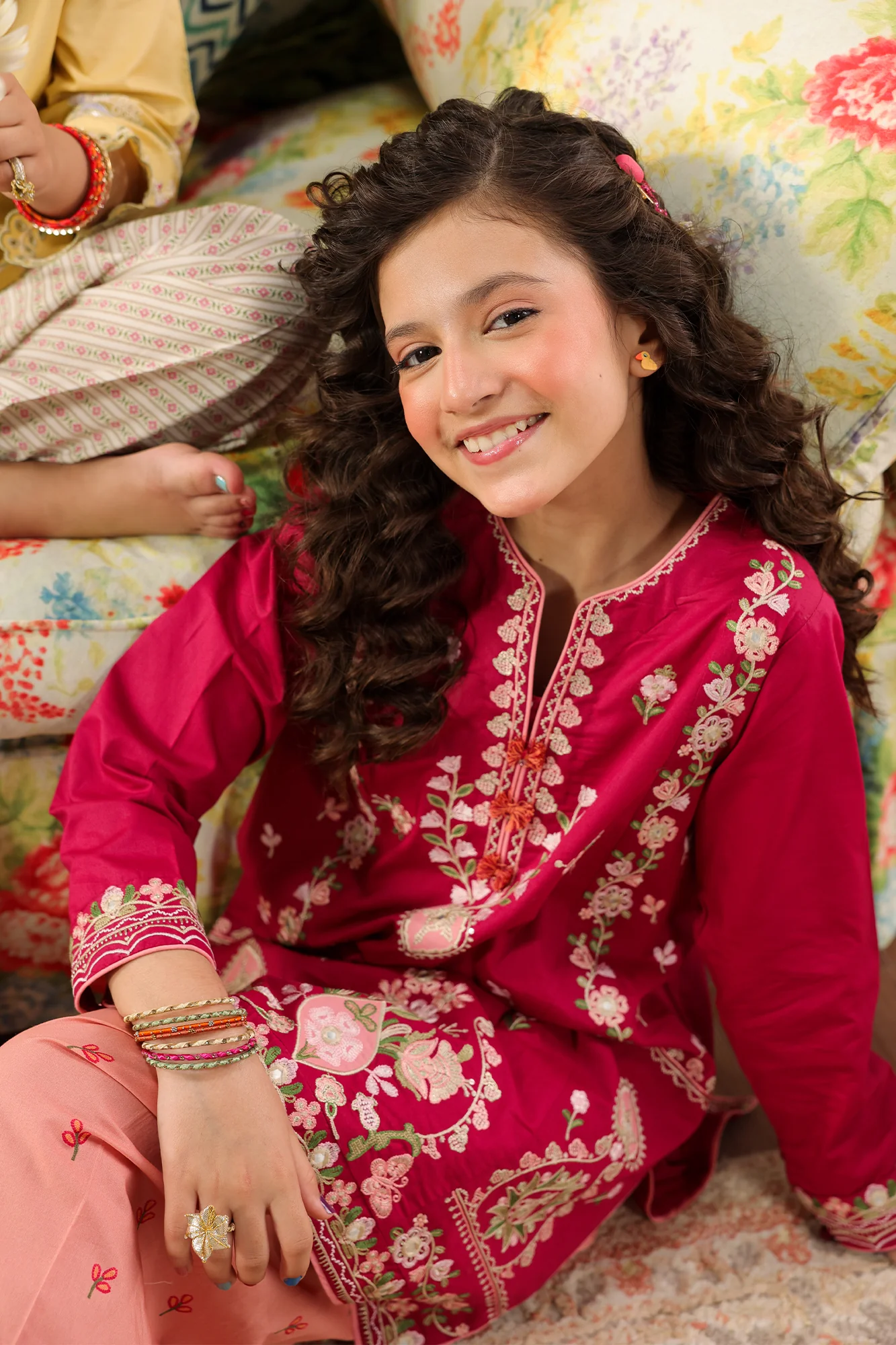 EMBROIDERED SUIT (E0985/404/525 E0985/304/525) - Image 5