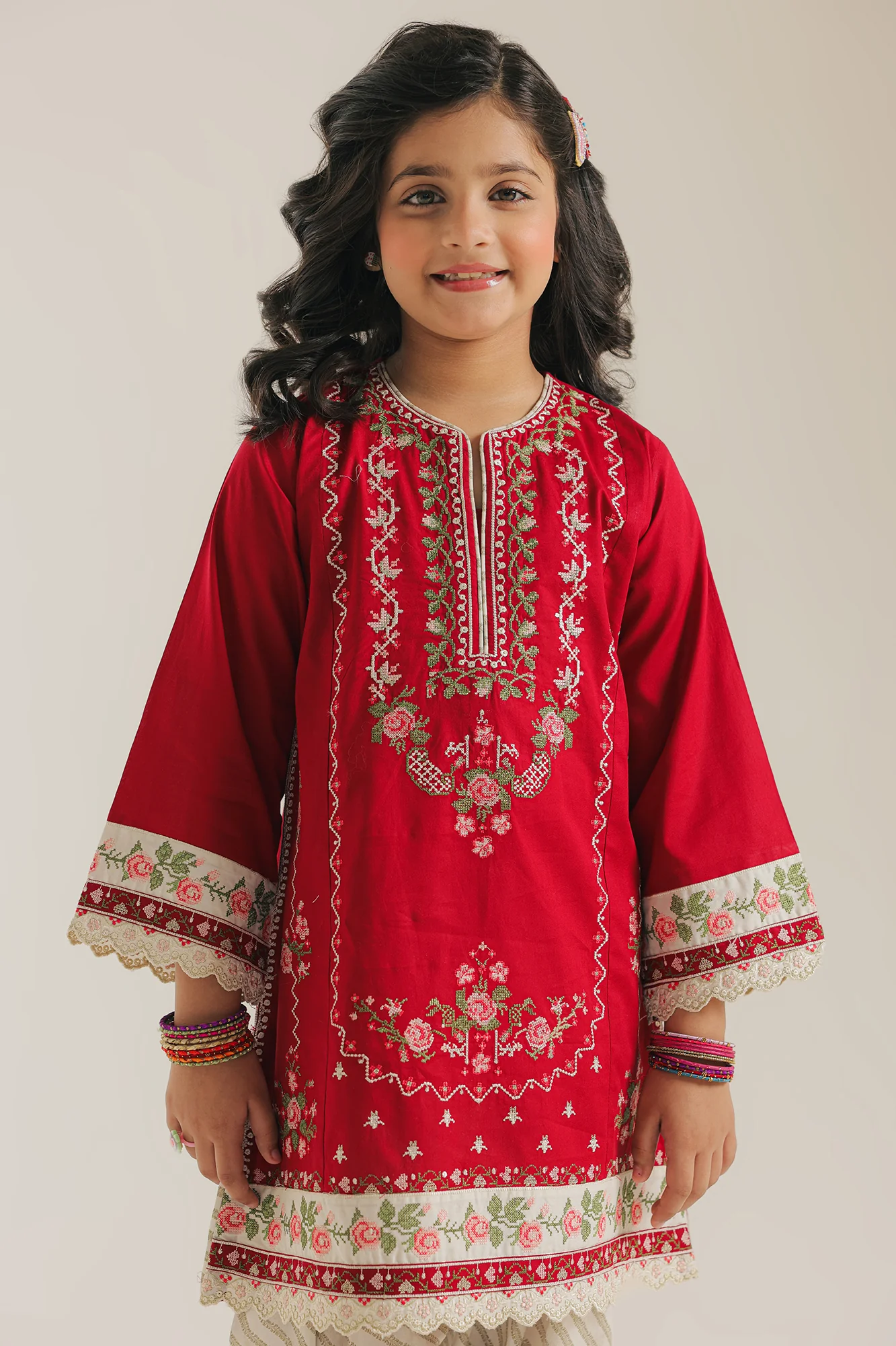 EMBROIDERED SUIT (E0988/404/416 E0988/304/416) - Image 5