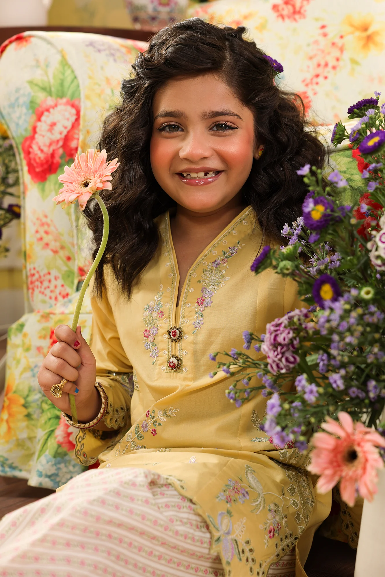 EMBROIDERED SUIT (E0991/404/226 E0991/304/226) - Image 3