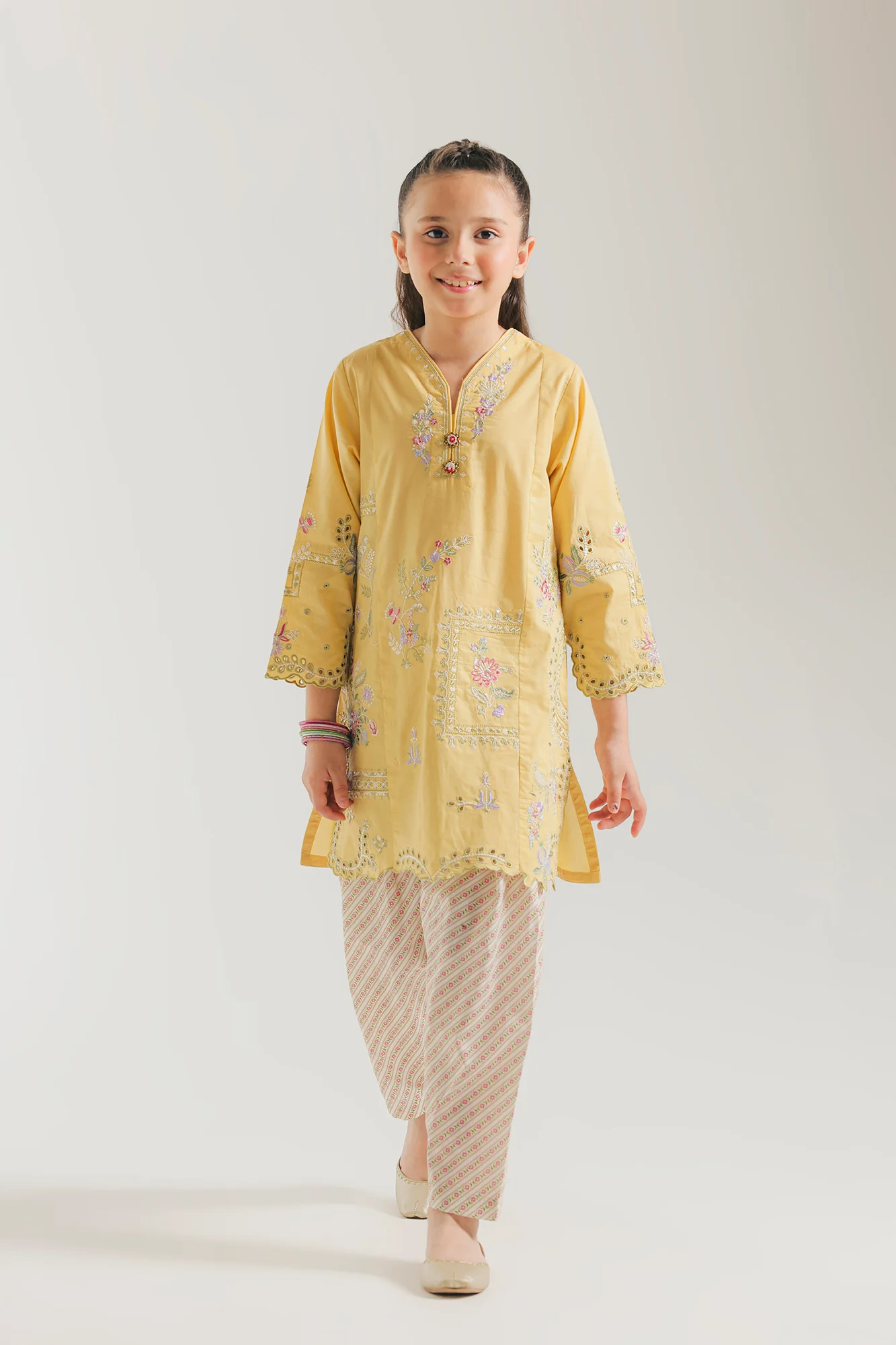EMBROIDERED SUIT (E0991/404/226 E0991/304/226) - Image 5