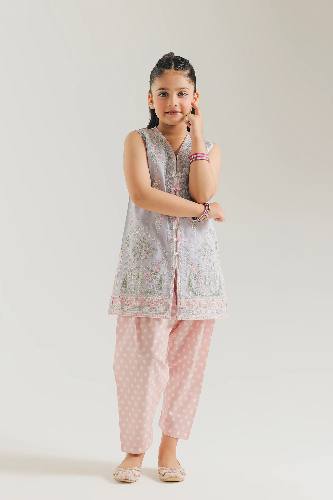 EMBROIDERED SUIT (E0996/404/515 E0996/304/515) - Image 2