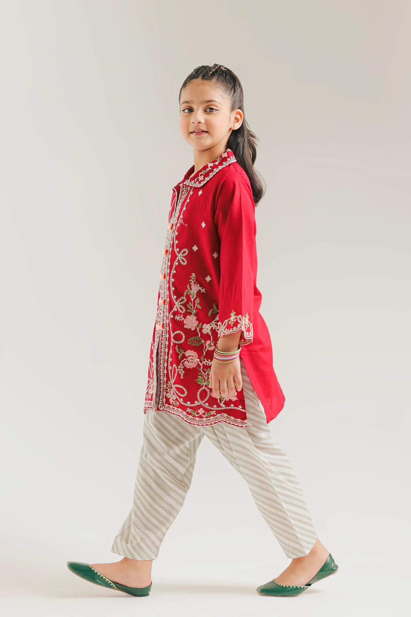 EMBROIDERED SUIT (E1001/404/305 E1001/304/305) - Image 3