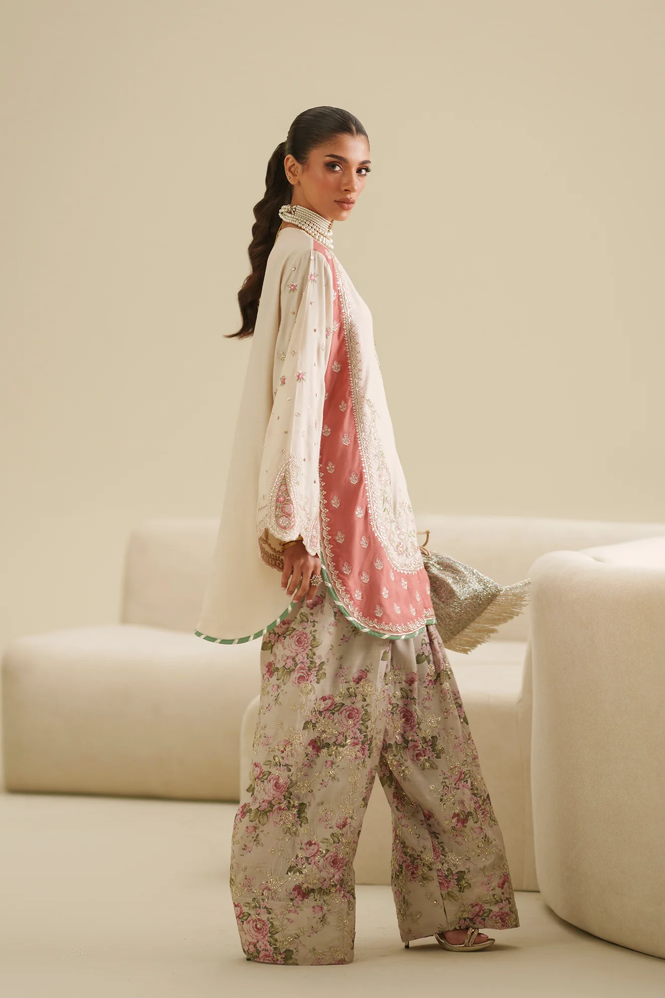 EMBROIDERED SUIT (E1059/104/005) - Image 4