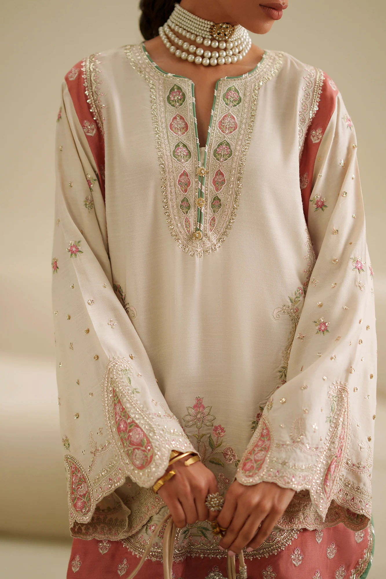 EMBROIDERED SUIT (E1059/104/005) - Image 6