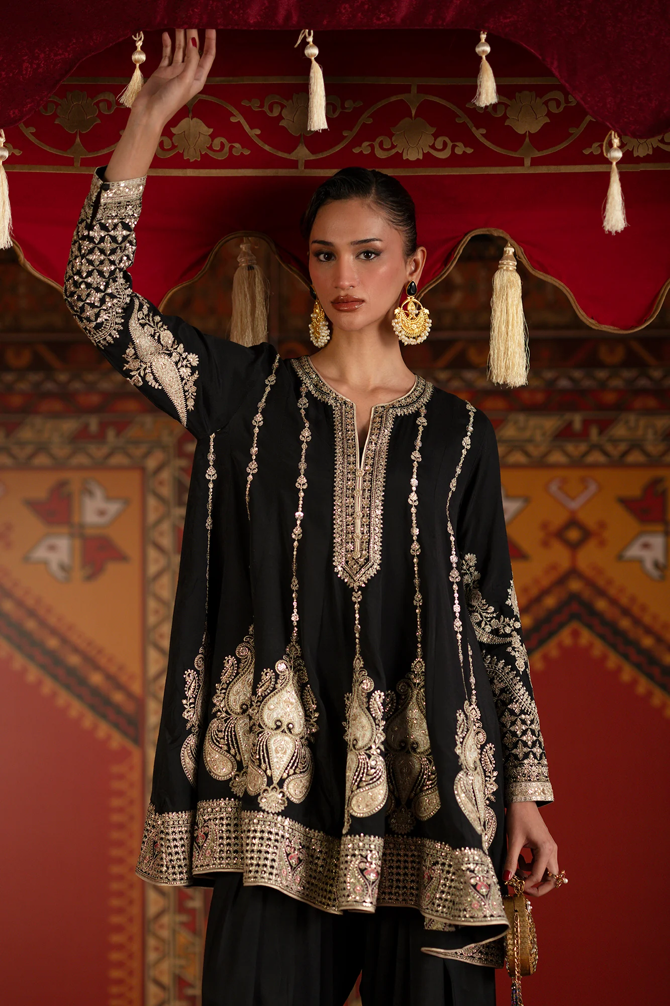 EMBROIDERED SUIT (E1066/104/902) - Image 5