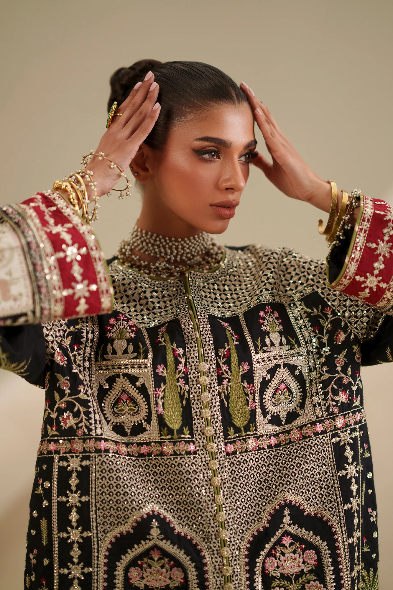 EMBROIDERED SUIT (E1080/104/902) - Image 6