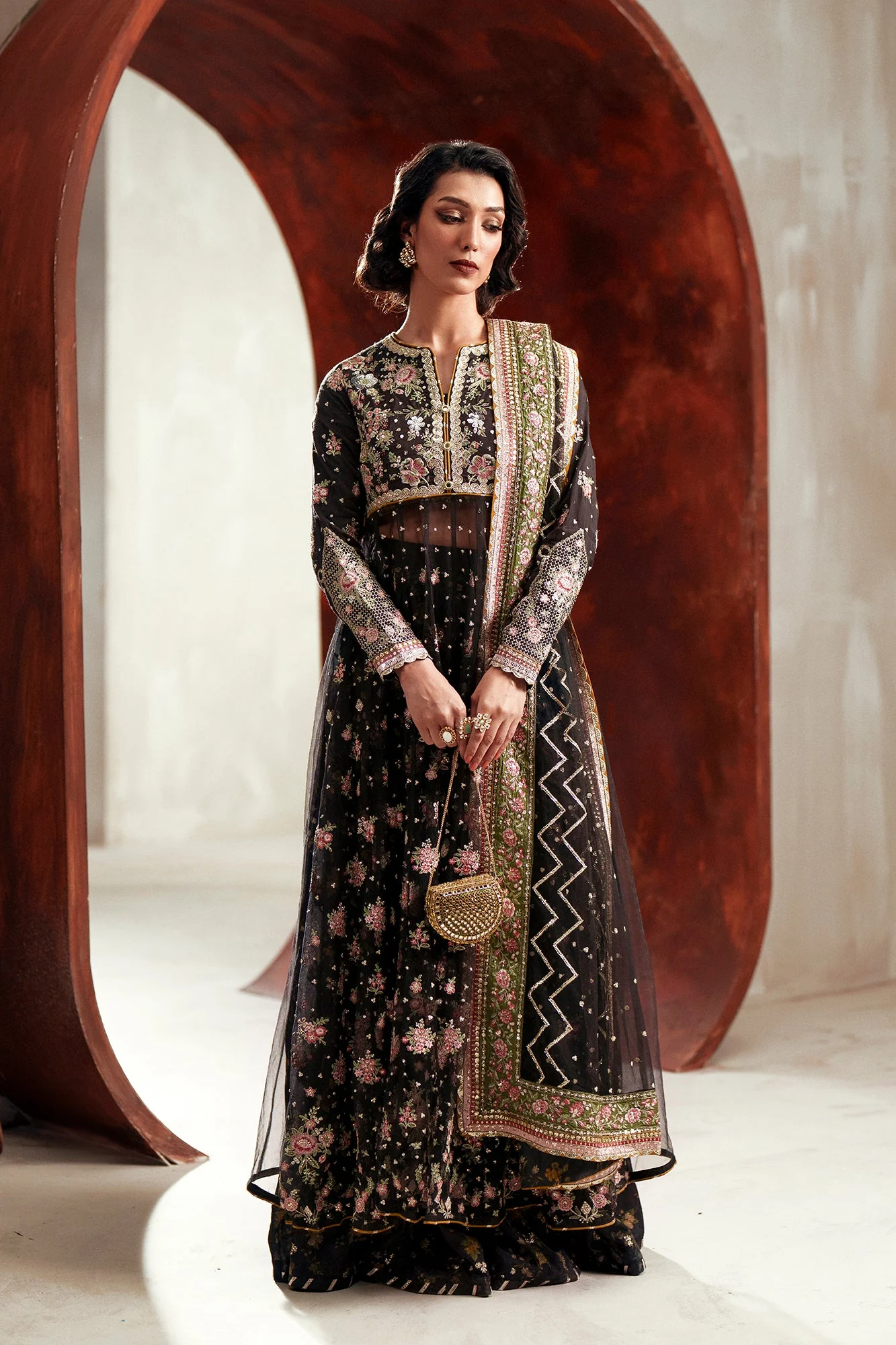 EMBROIDERED SUIT (E1092/104/902) - Image 2