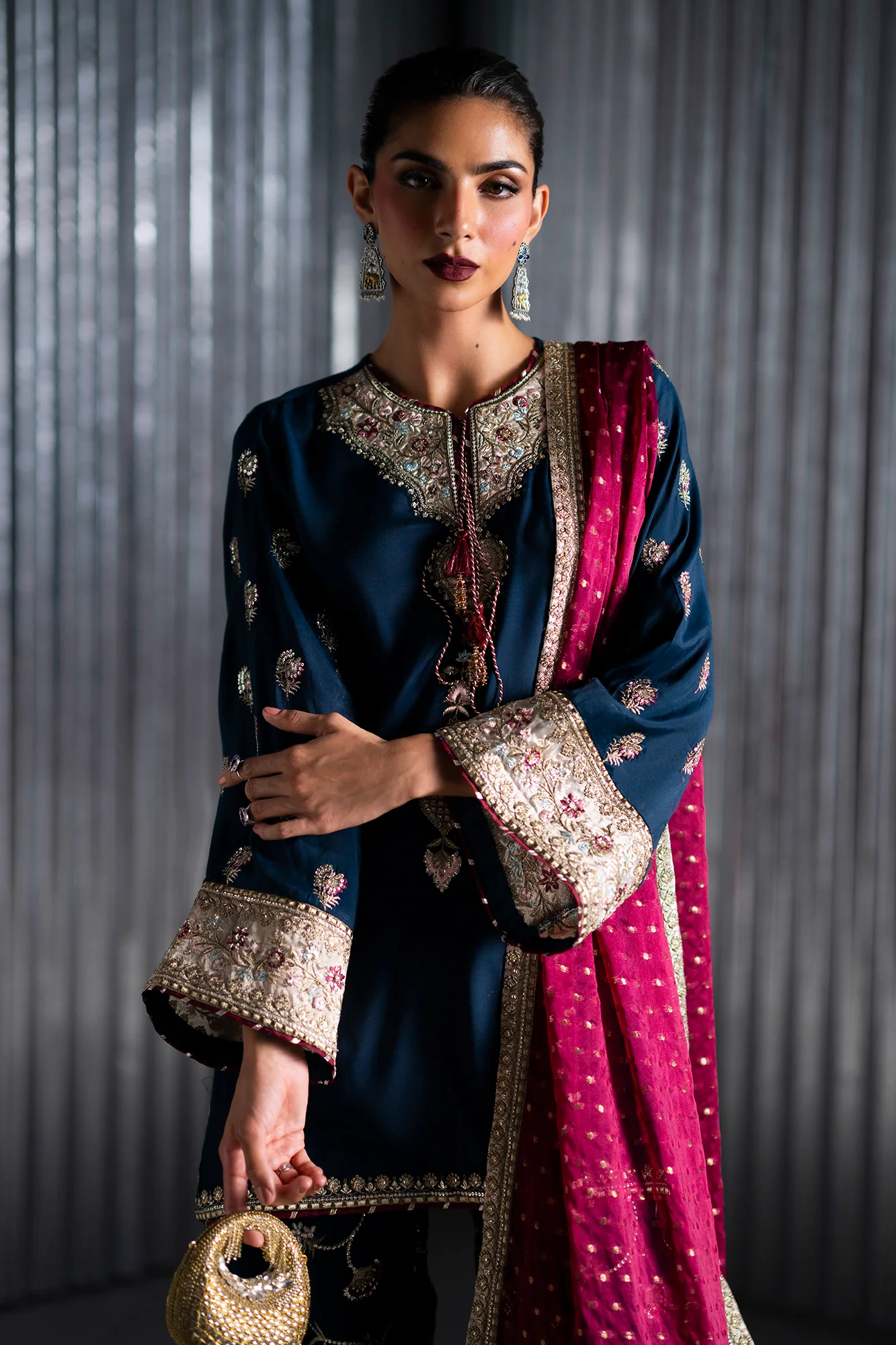 EMBROIDERED SUIT (E1095/104/622) - Image 9