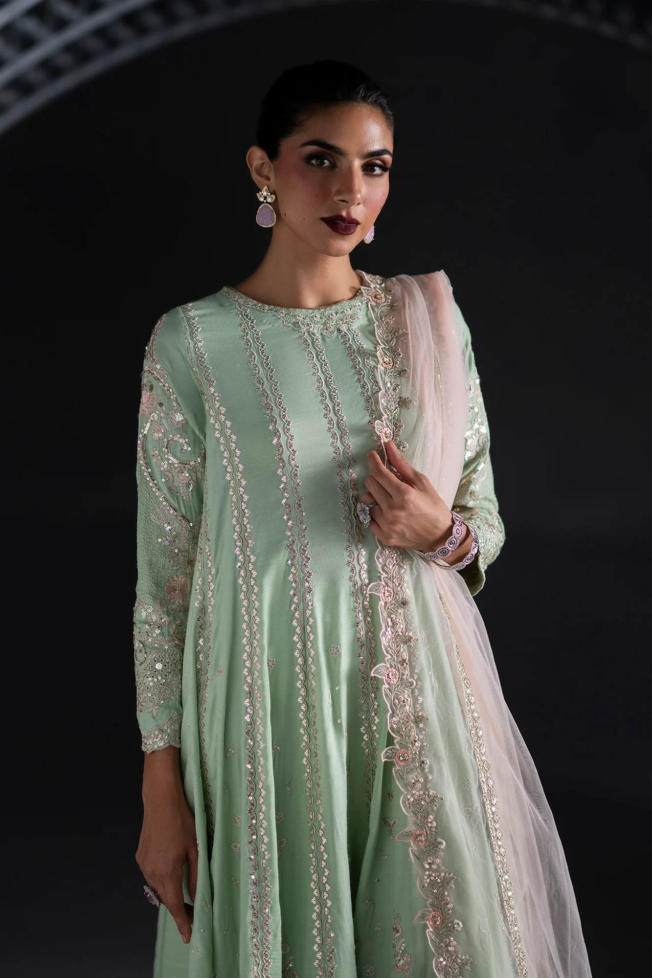 EMBROIDERED SUIT (E1099/104/725) - Image 5