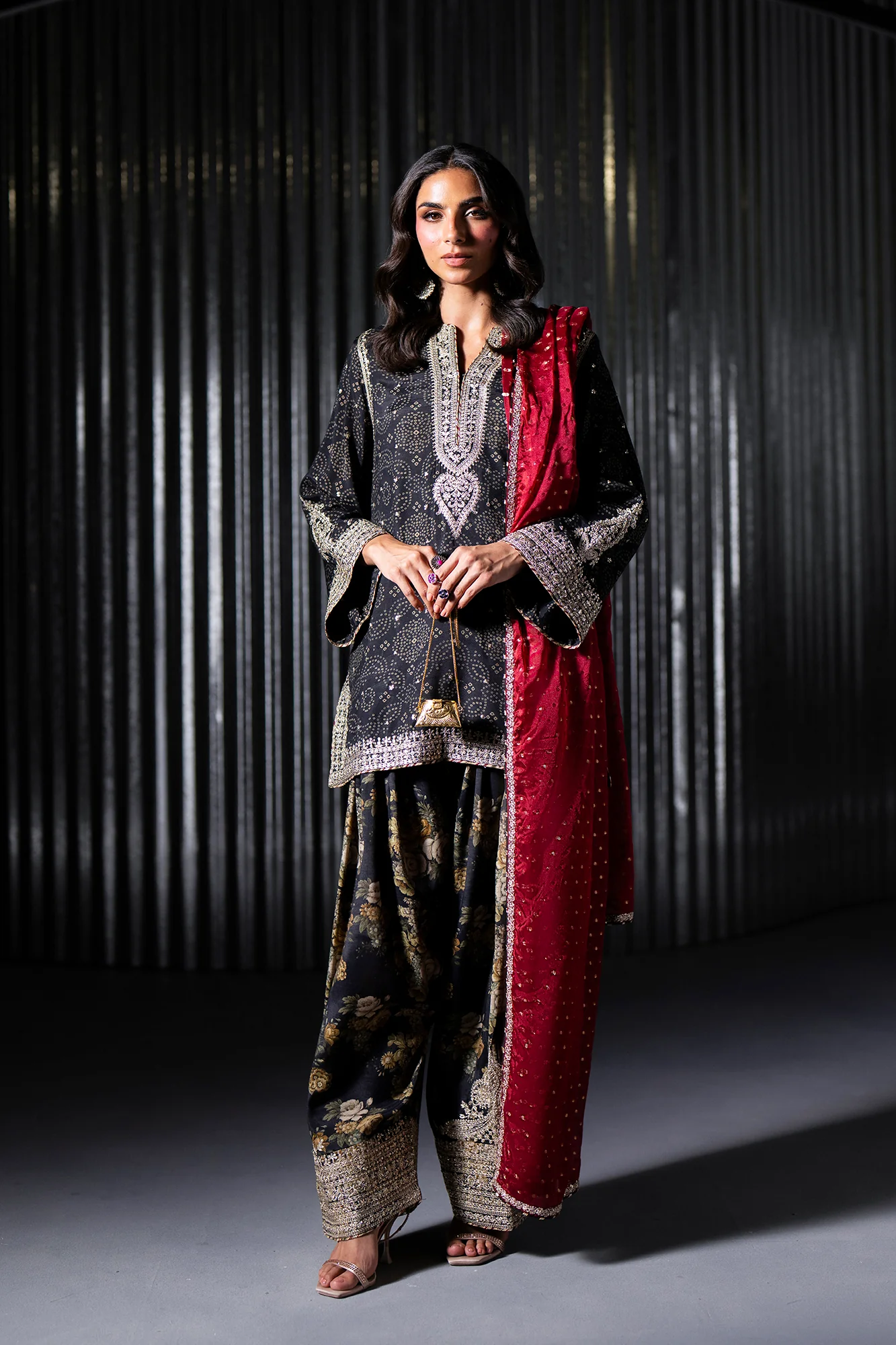 EMBROIDERED SUIT (E1101/104/902) - Image 2