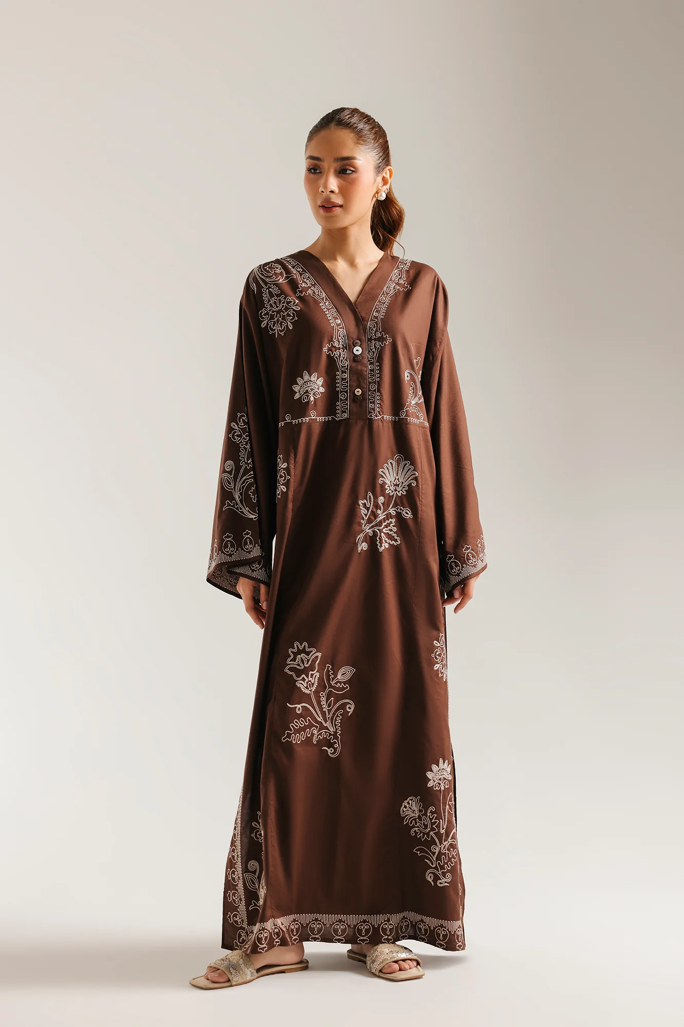 EMBROIDERED DRESS (E7557/102/802) - Image 2