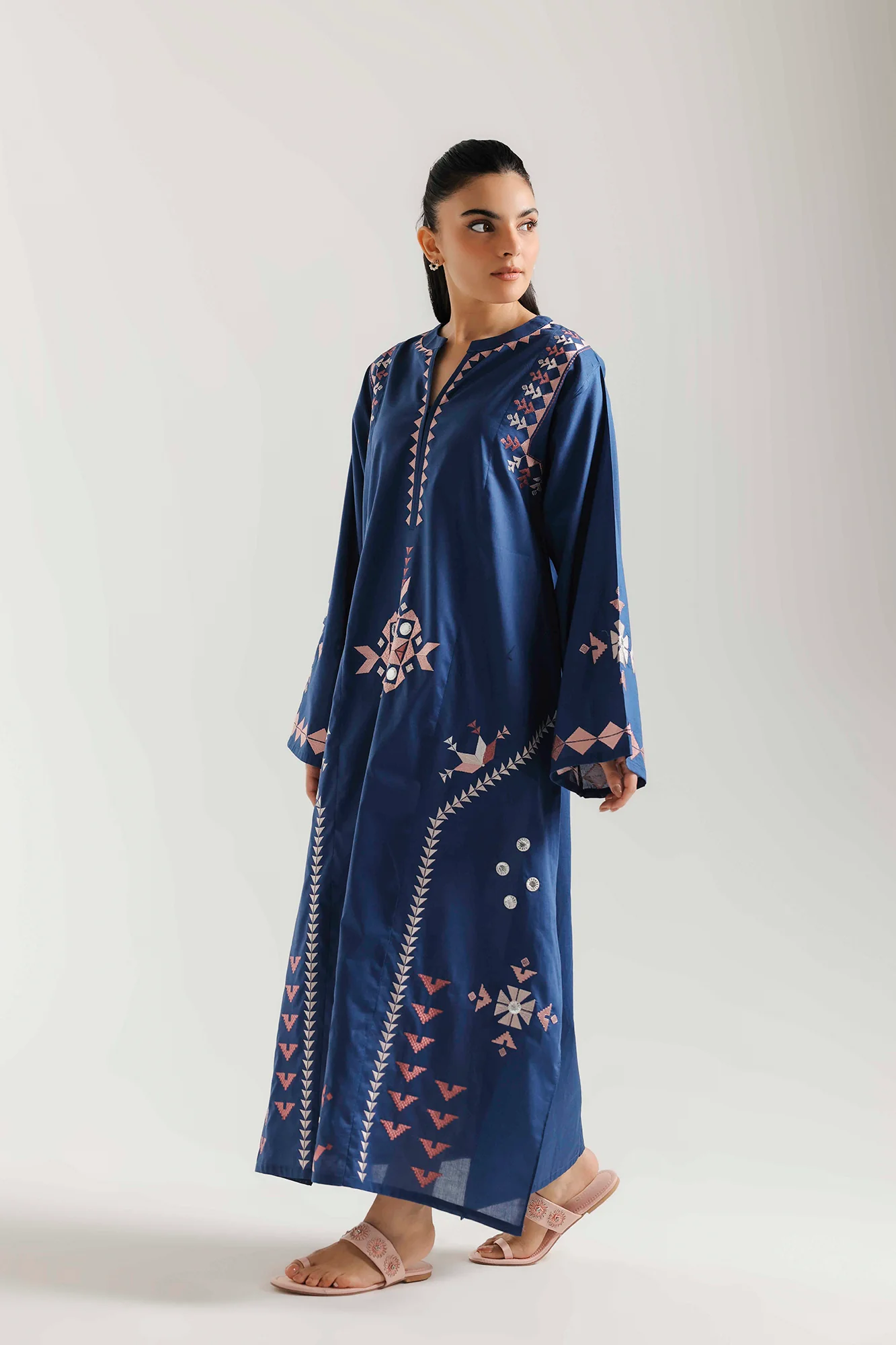 EMBROIDERED DRESS (E7566/102/622) - Image 3