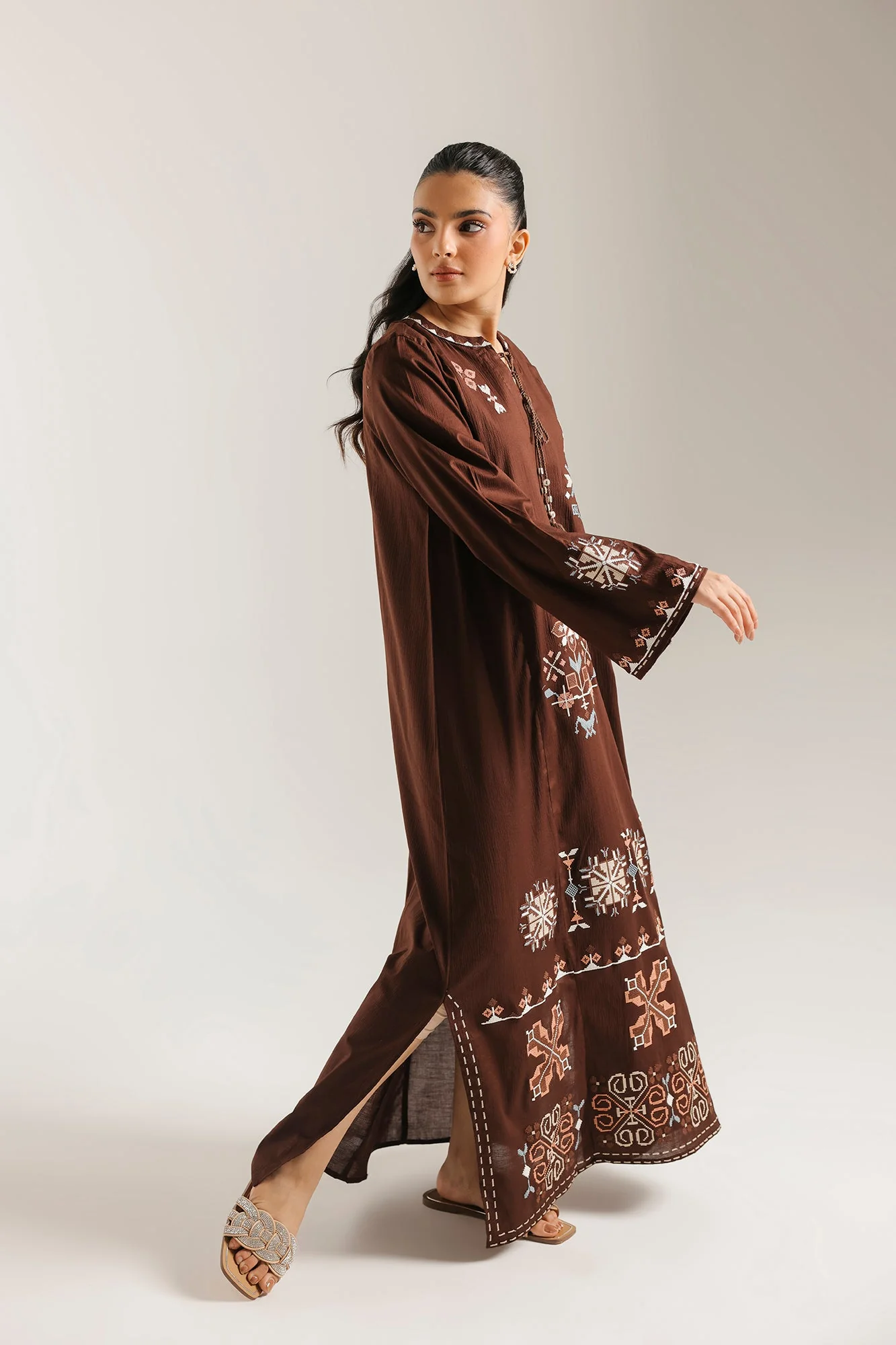 EMBROIDERED DRESS (E7799/102/801) - Image 6