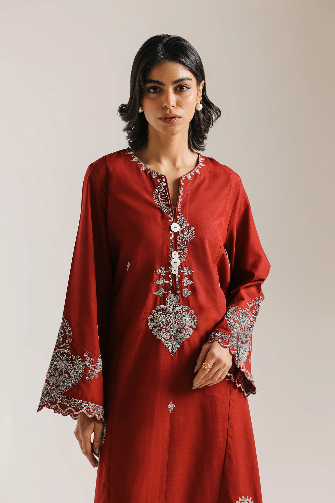 EMBROIDERED KAFTAN (E7541/102/403) - Image 4