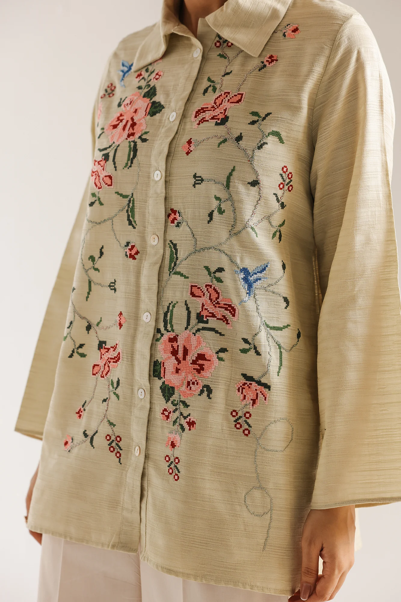 EMBROIDERED KURTI (E7918/102/002) - Image 6