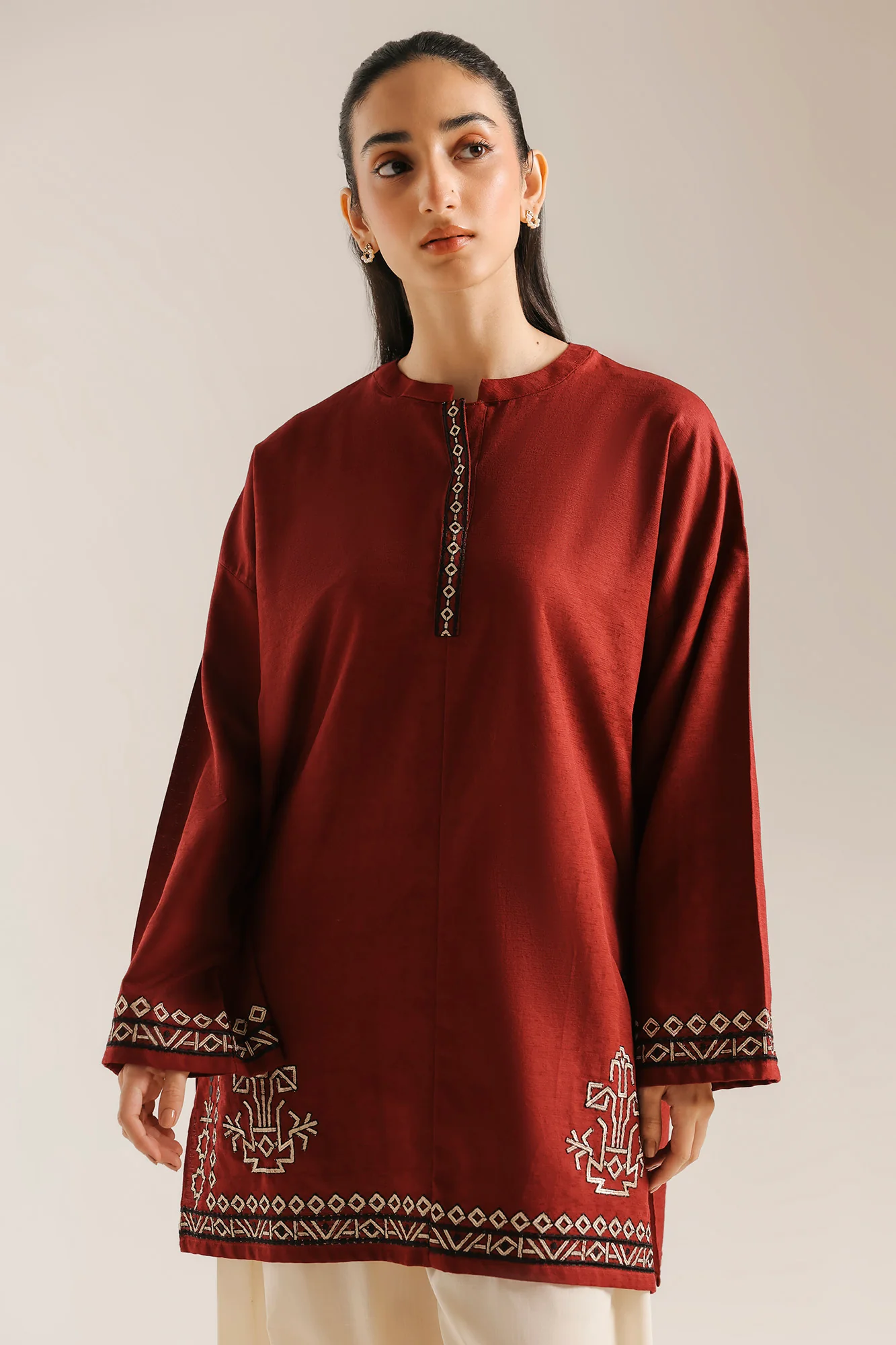EMBROIDERED KURTI (E7980/102/414) - Image 5