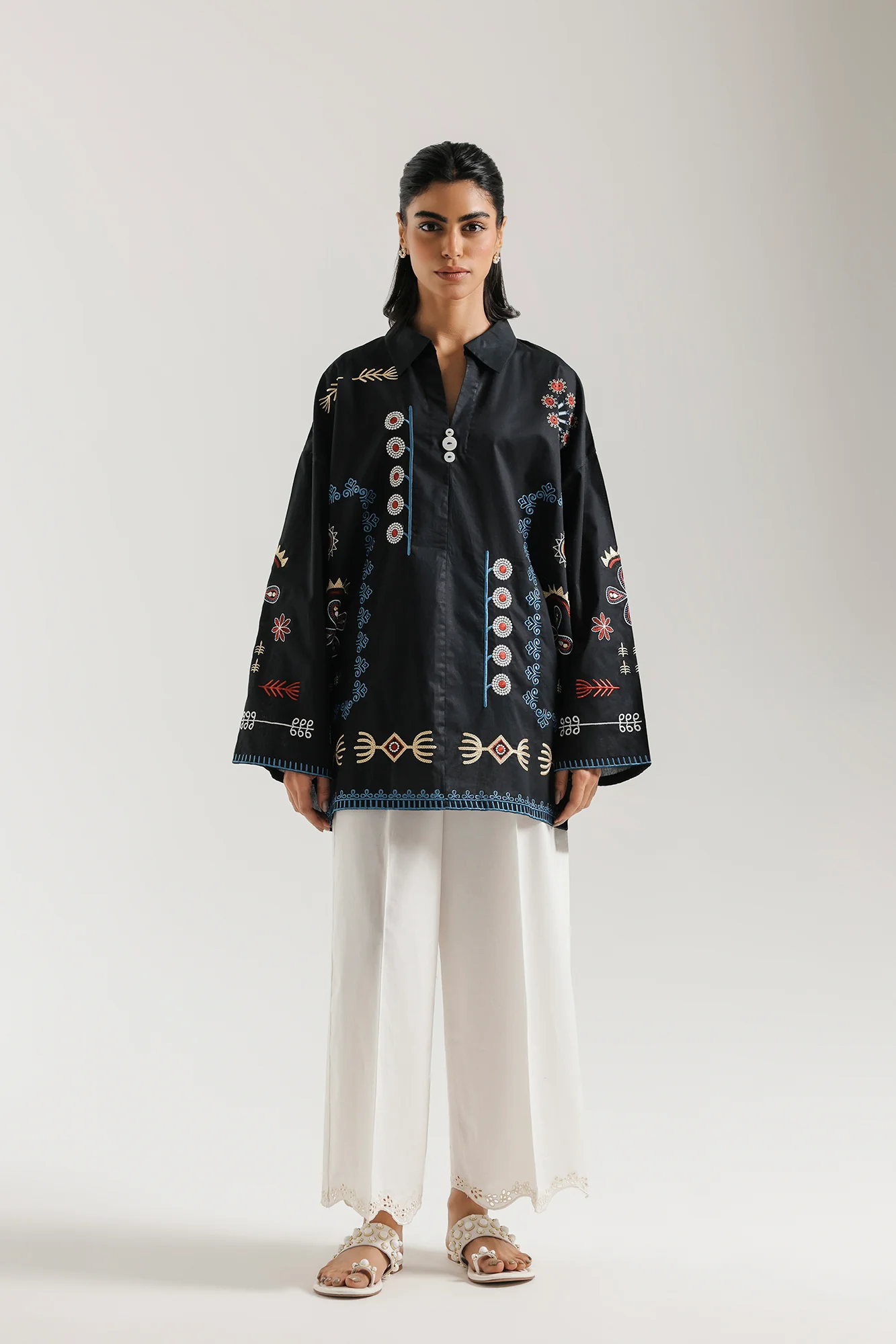EMBROIDERED SHIRT (E7623/102/902) - Image 2