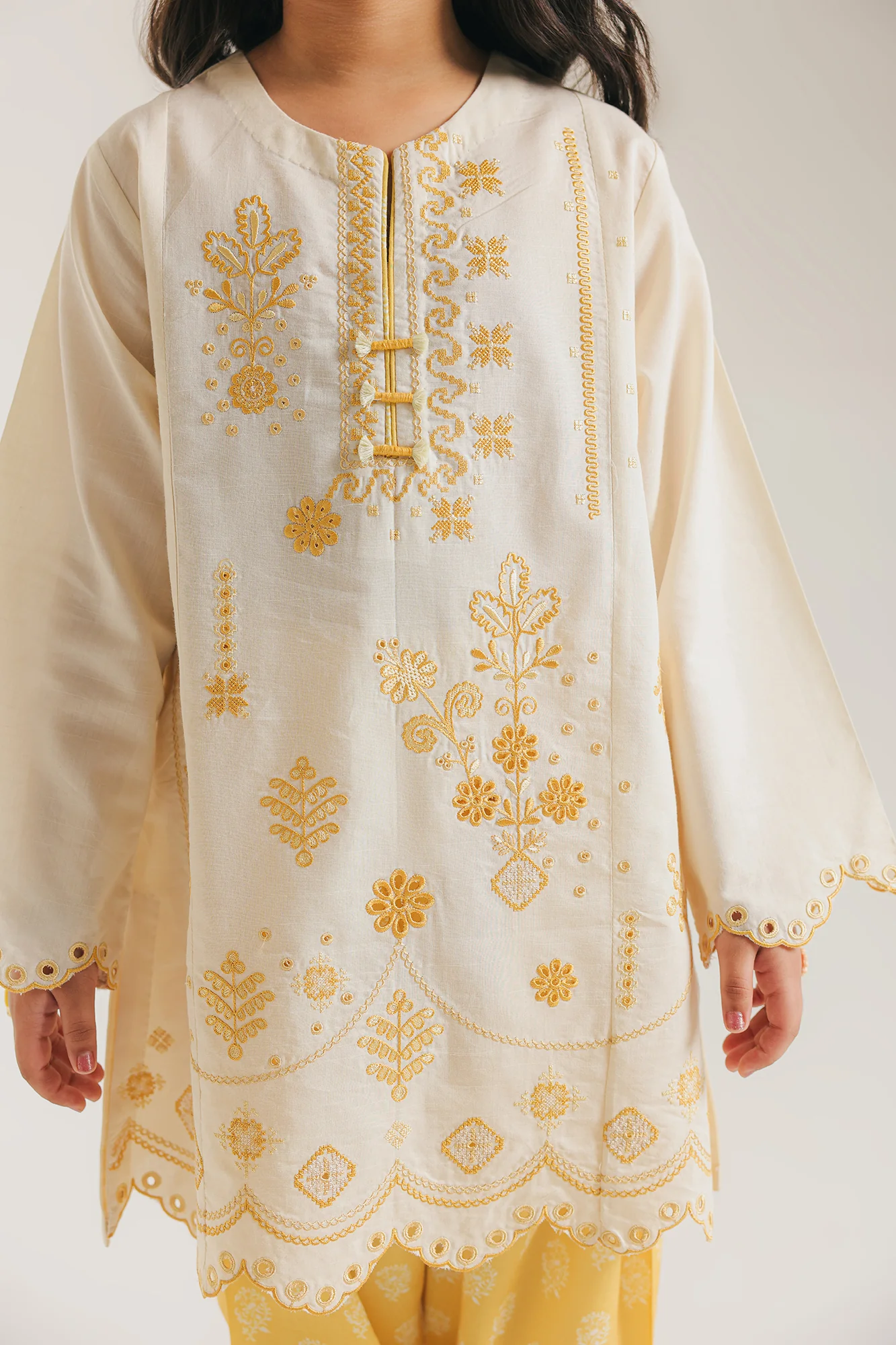 EMBROIDERED SUIT (E1500/402/005) - Image 5
