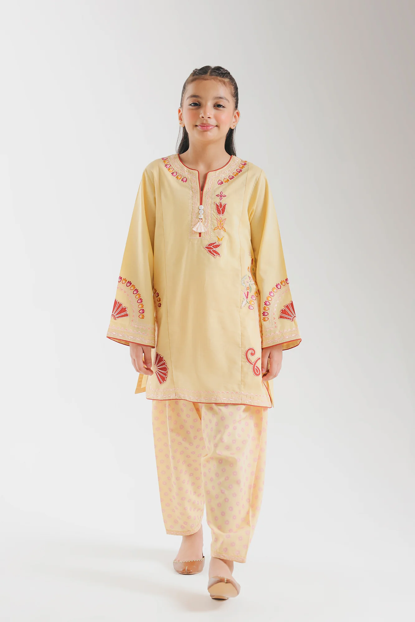 EMBROIDERED SUIT (E1503/402/225) - Image 2