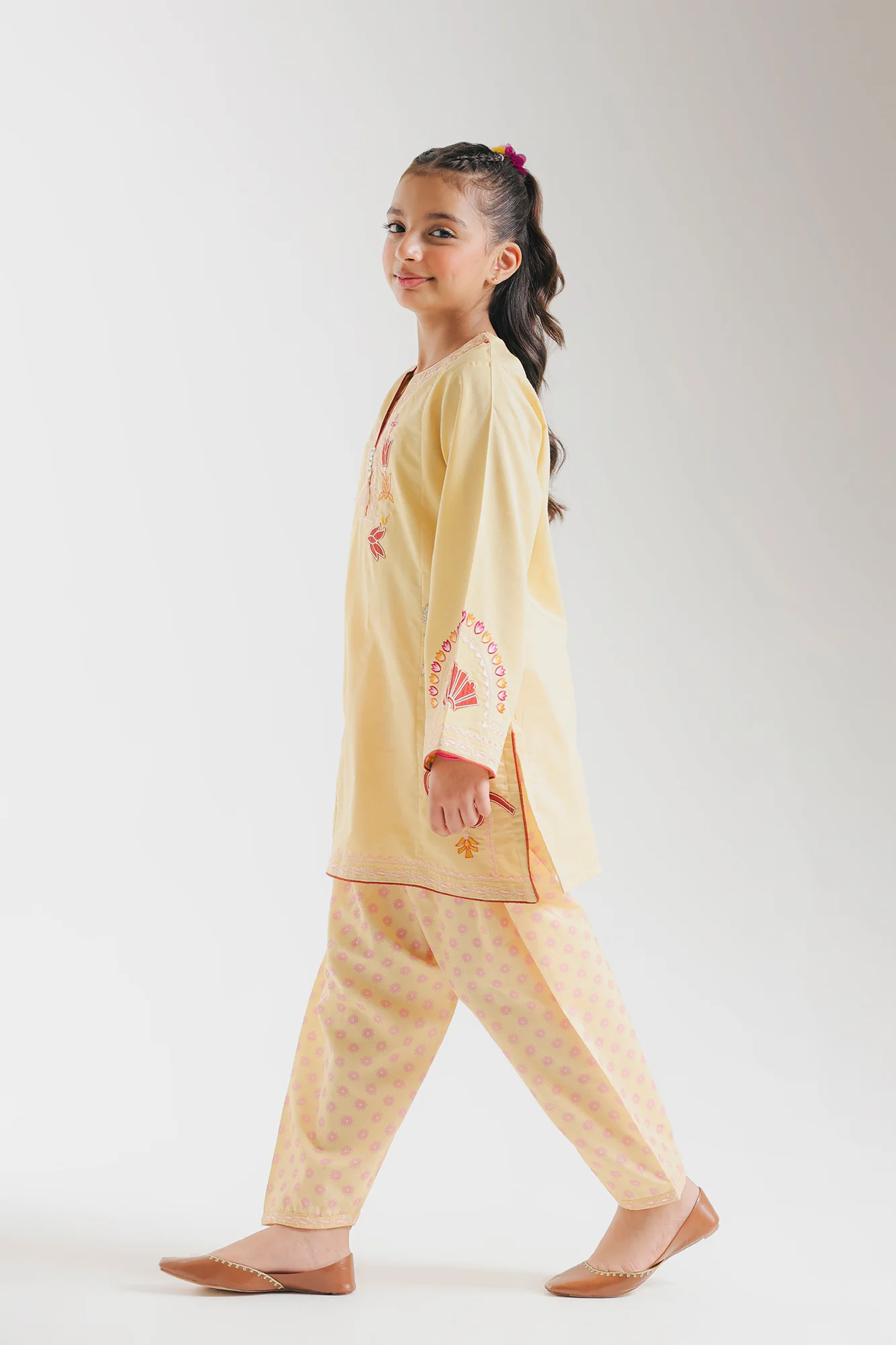 EMBROIDERED SUIT (E1503/402/225) - Image 3