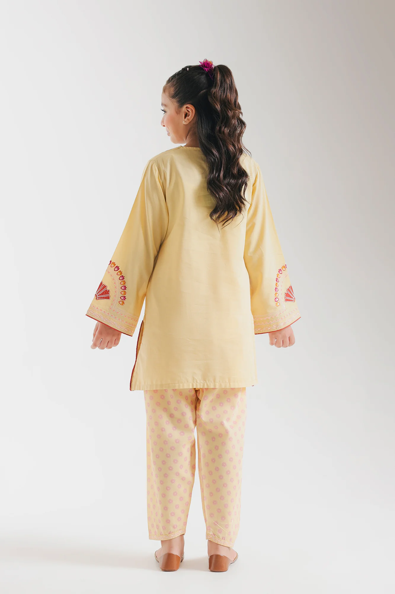 EMBROIDERED SUIT (E1503/402/225) - Image 4