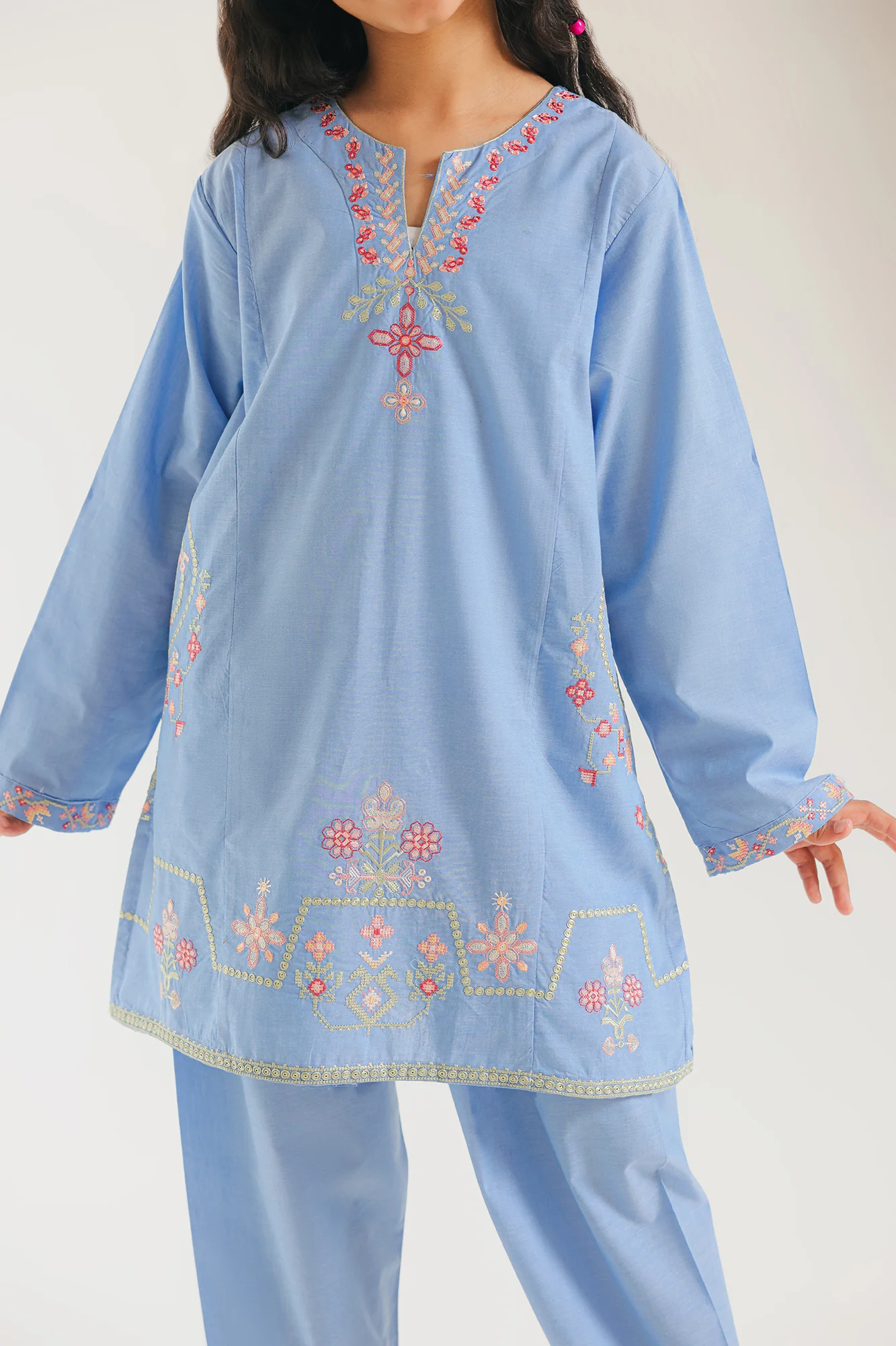 EMBROIDERED SUIT (E1548/402/630 E1548/302/630) - Image 7
