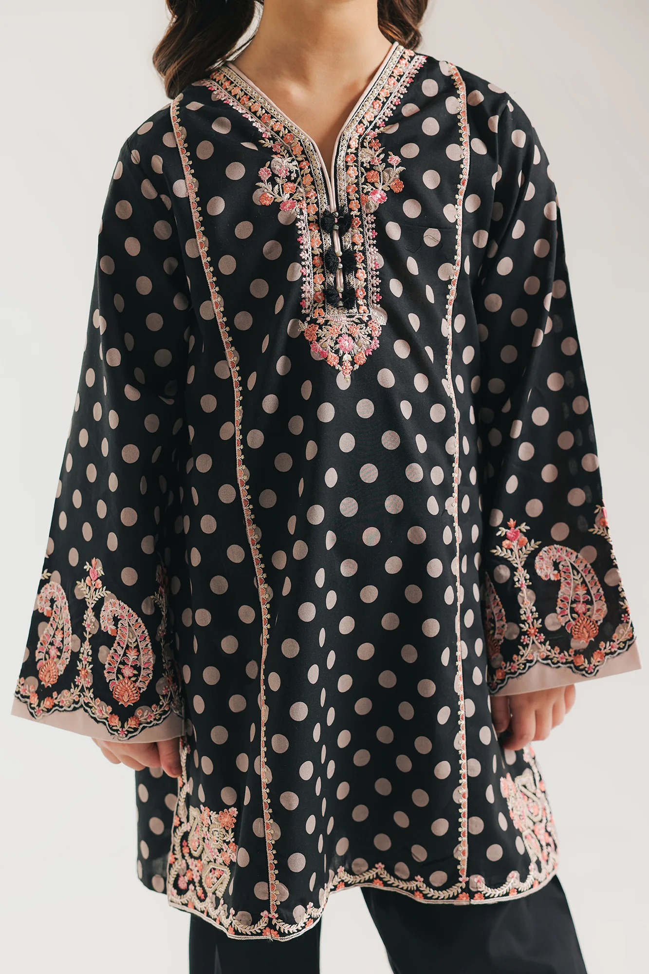 EMBROIDERED SUIT (E1549/402/901 E1549/302/901) - Image 5