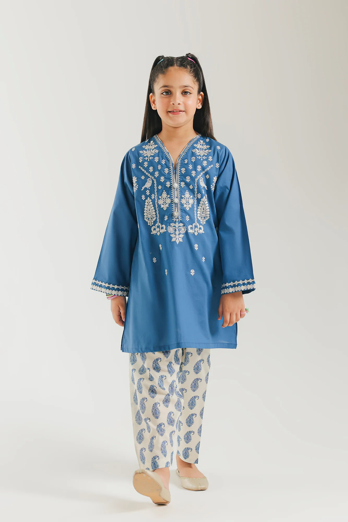 EMBROIDERED SUIT (E1552/402/606 E1552/302/606) - Image 2