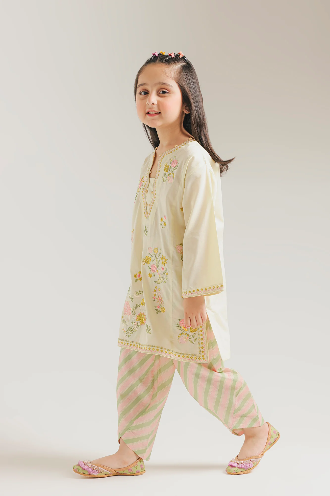 EMBROIDERED SUIT (E1553/402/227 E1553/302/227) - Image 2