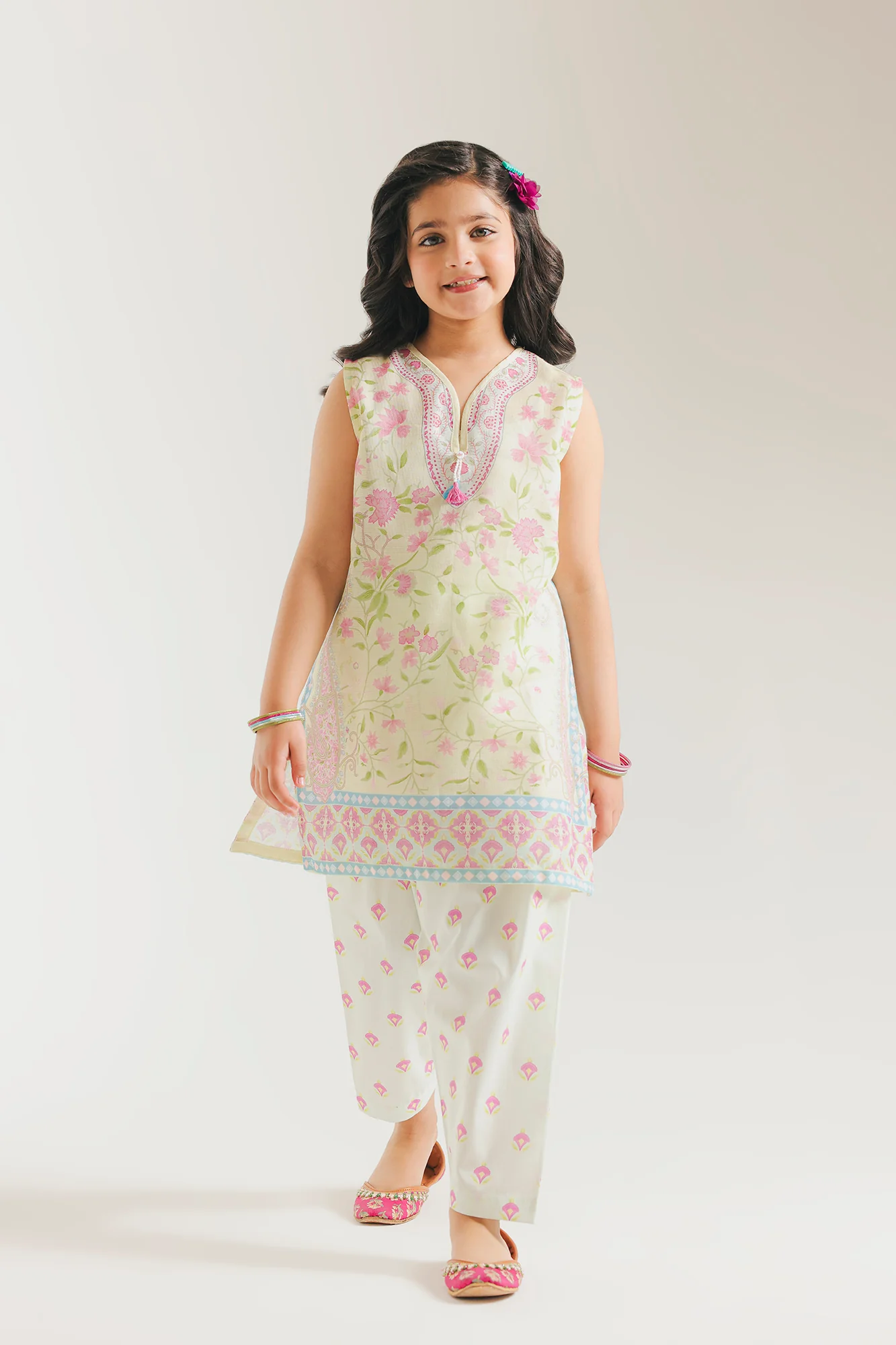 EMBROIDERED SUIT (E1556/402/115 E1556/302/115) - Image 2