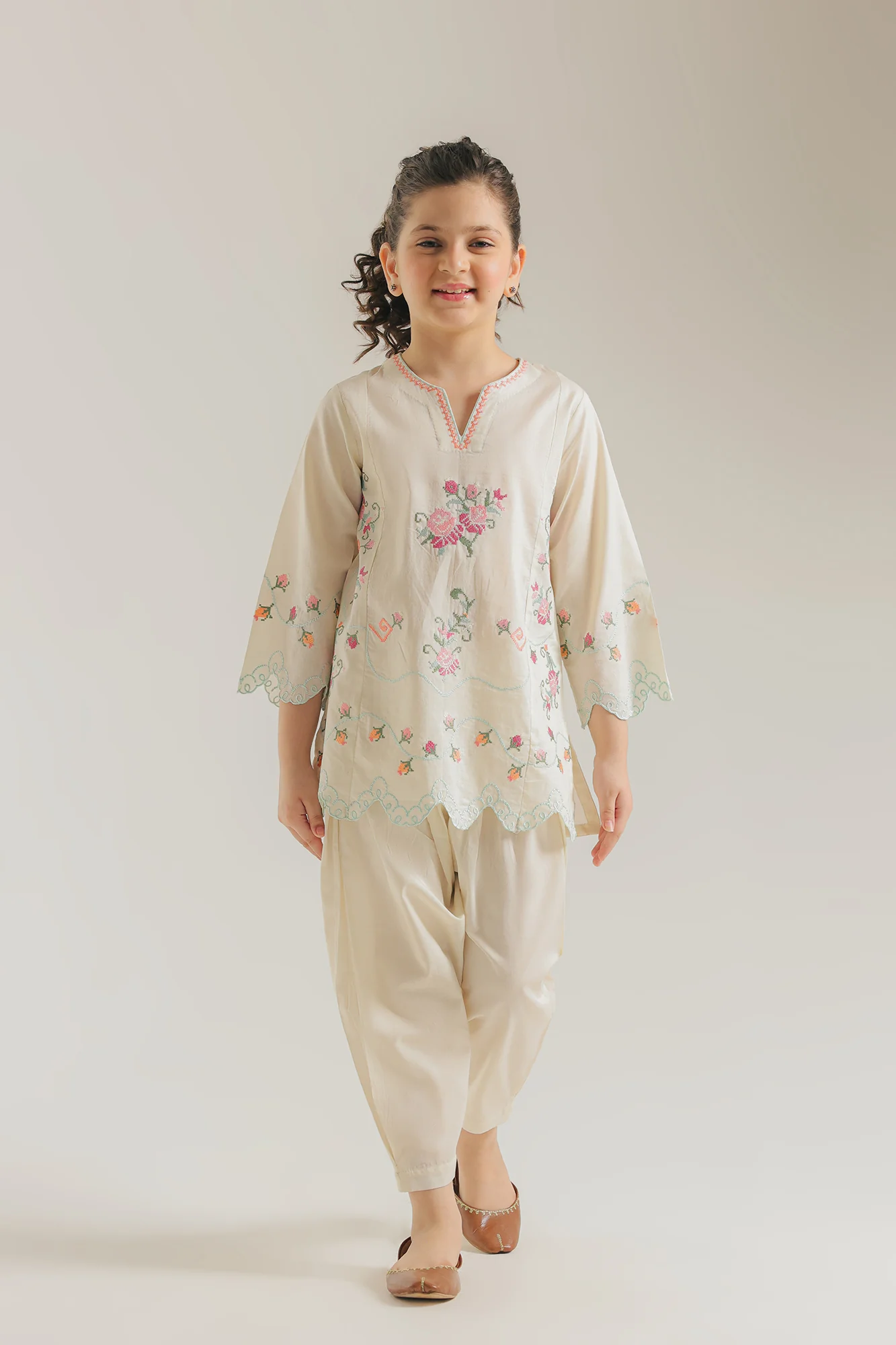 EMBROIDERED SUIT (E1563/402/004 E1563/302/004) - Image 2